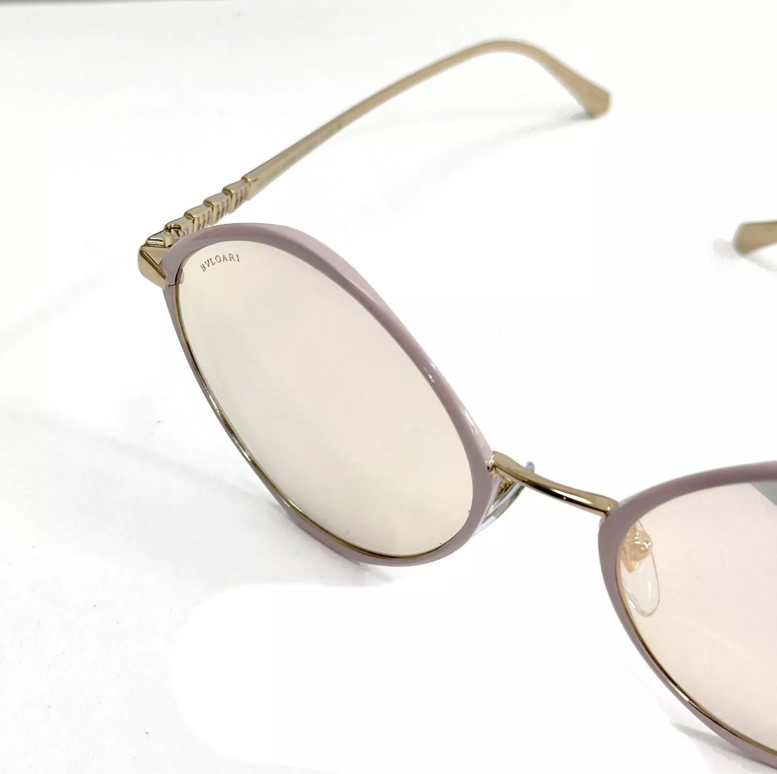 Bvlgari BVLGARI Le Gemme 6186 Pink Enamel 18K Mirrored Gold BV6186K Size ONE SIZE - 9 Thumbnail