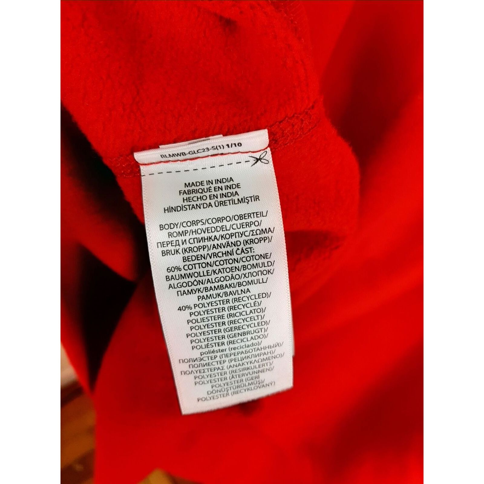 Polo Ralph Lauren Polo Ralph Lauren Men's The RL Fleeced Hoodie Red size 1XB Size US XL / EU 56 / 4 - 9 Thumbnail