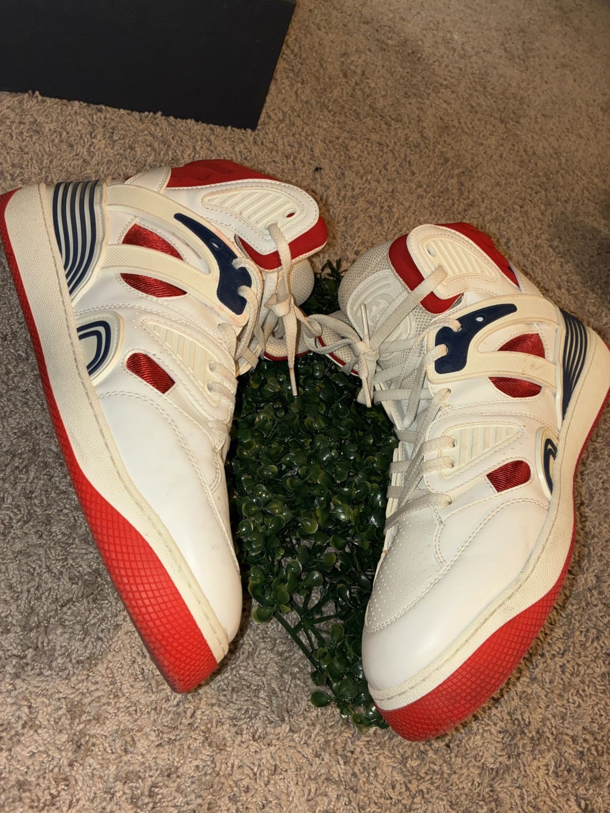 Gucci gucci basket sneakers Size US 13 / EU 46 - 2 Thumbnail