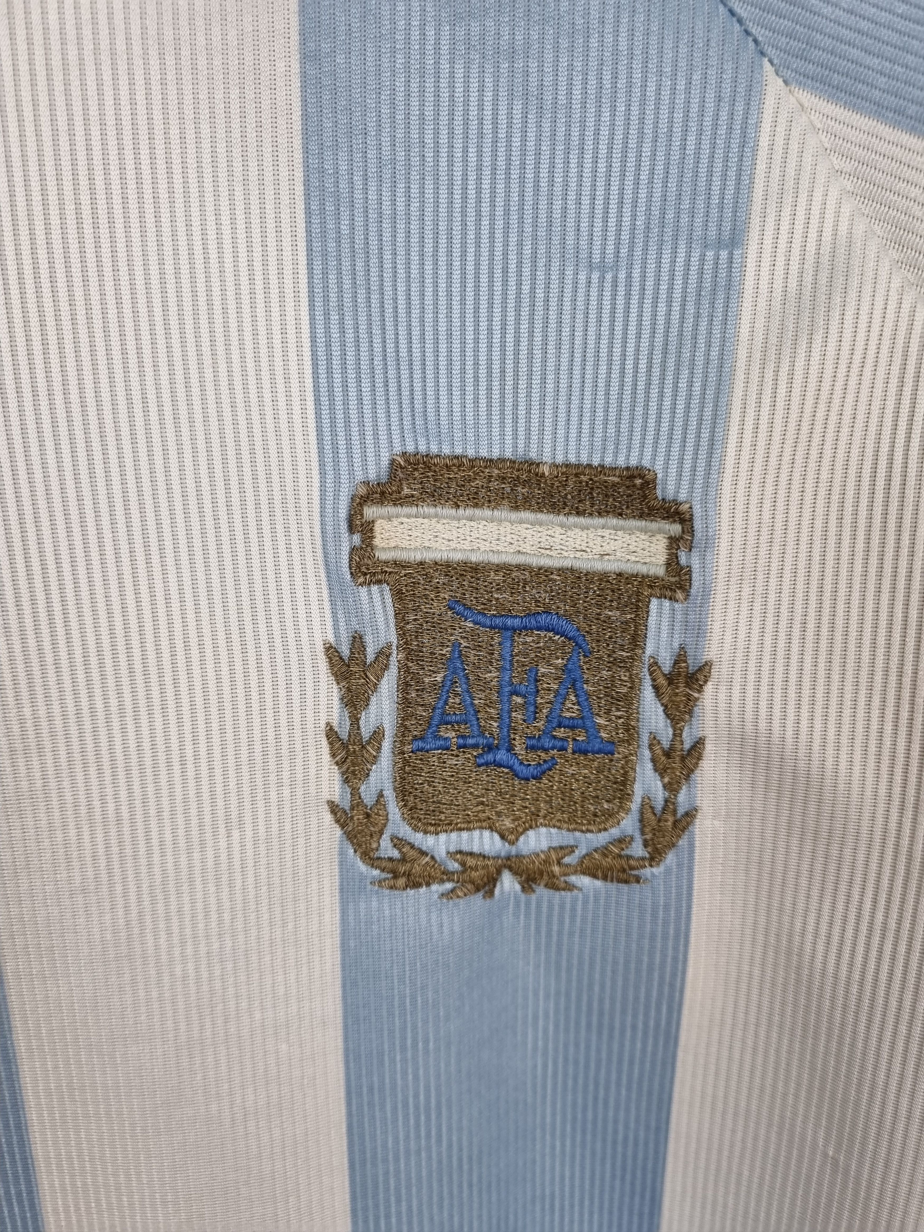 Adidas × Vintage Adidas AFA Official Garment Embroidered Logo Tee shirt Size US L / EU 52-54 / 3 - 8 Thumbnail