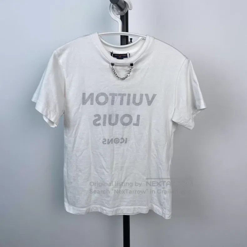 Louis Vuitton Louis Vuitton Reverse printing letter logo short sleeve Size US XS / EU 42 / 0 - 1 Thumbnail