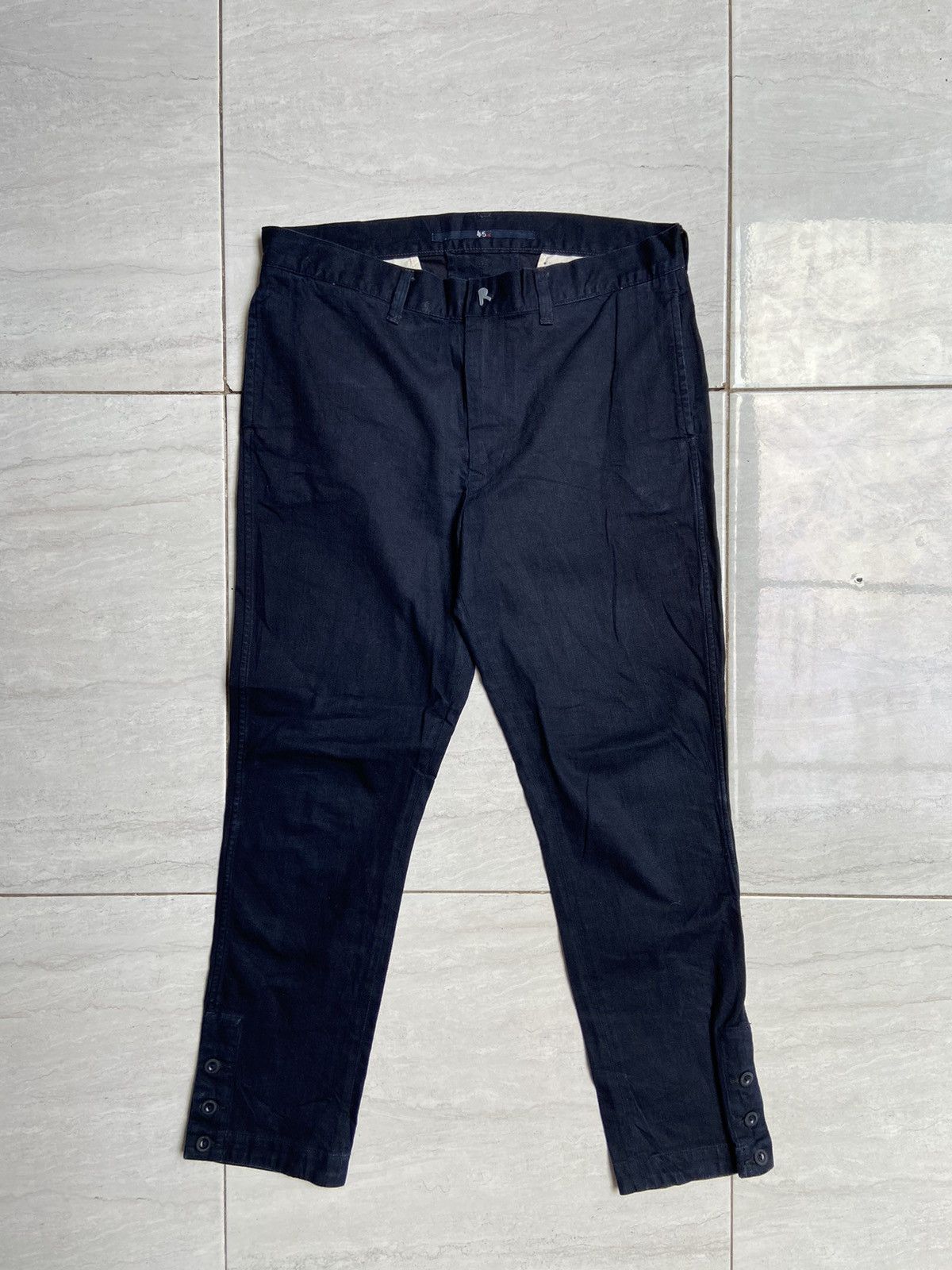 45RPM Navy Long Pants