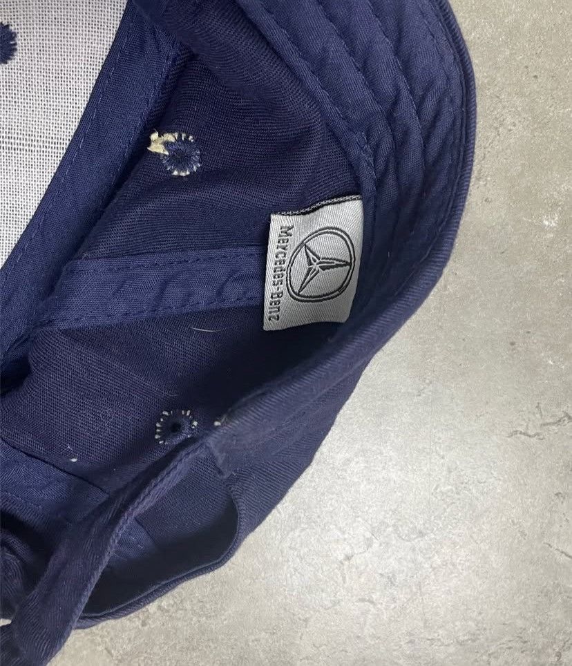 Mercedes-Benz × Vintage Vintage Mercedes Benz navy cap Size ONE SIZE - 4 Thumbnail