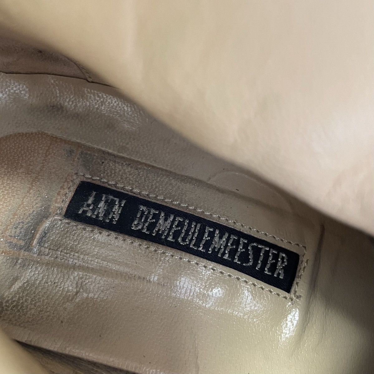 Ann Demeulemeester Tan Suede Square Toe Boots Size US 9 / IT 39 - 11 Thumbnail