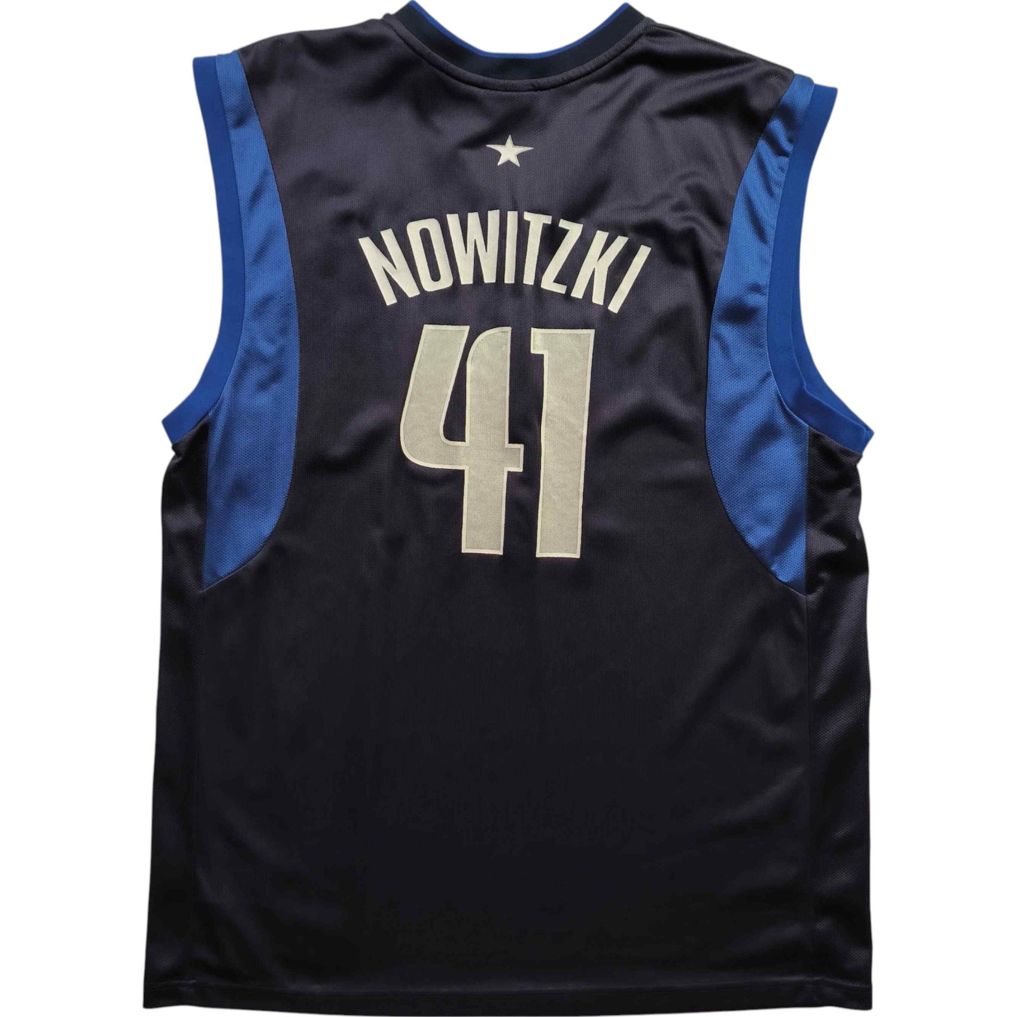 Dallas Mavericks Dirk Nowitzki Reebok NBA jersey size XL