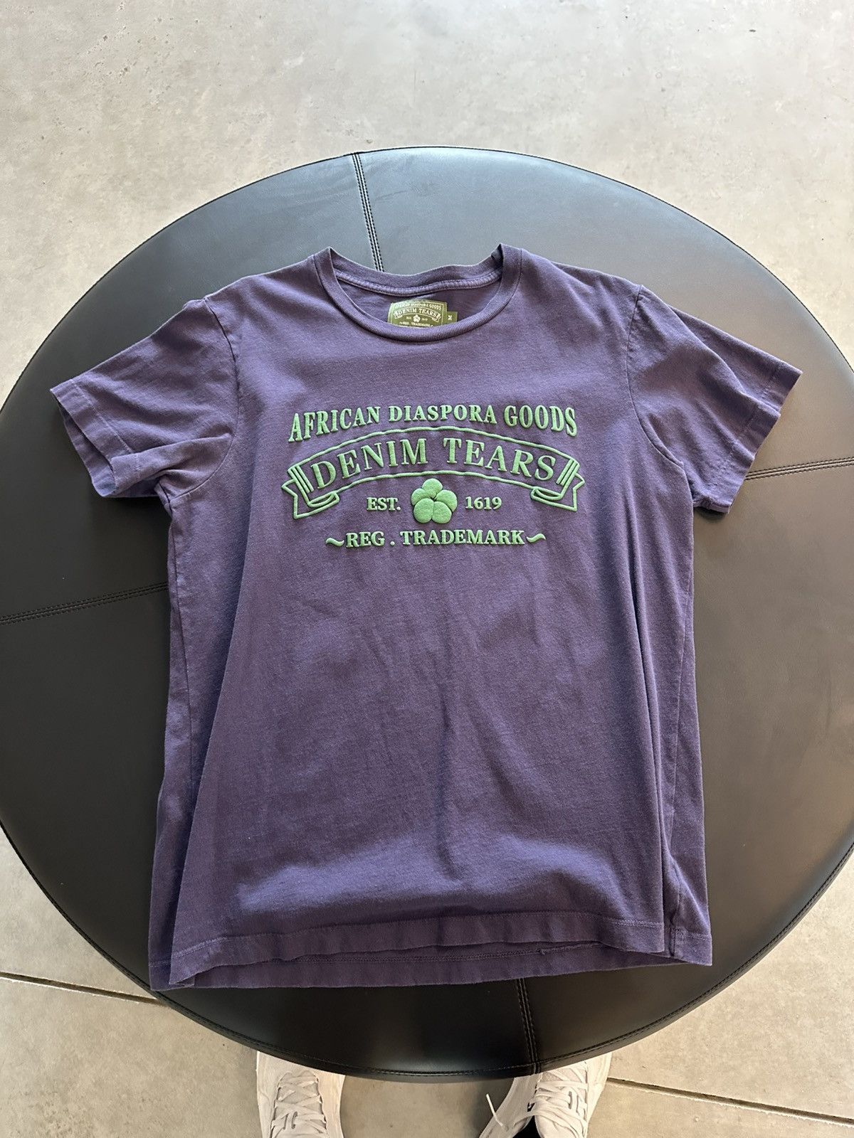 DENIM TEARS Denim Tears ADG Tee Purple Size US M / EU 48-50 / 2 - 1 Thumbnail