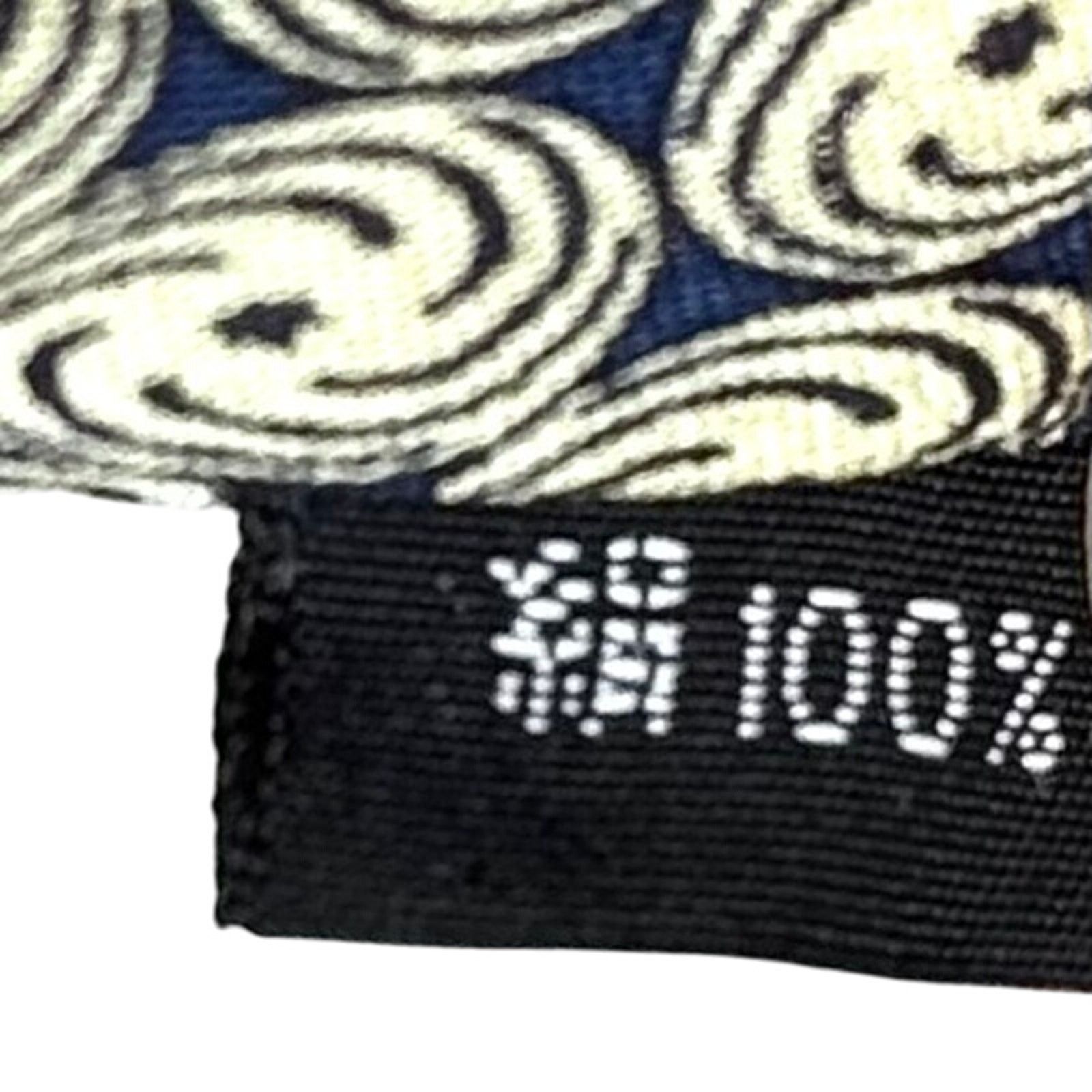 Christian Dior Monsieur Christian Dior Whirlpool Pattern Tie Size ONE SIZE - 9 Thumbnail