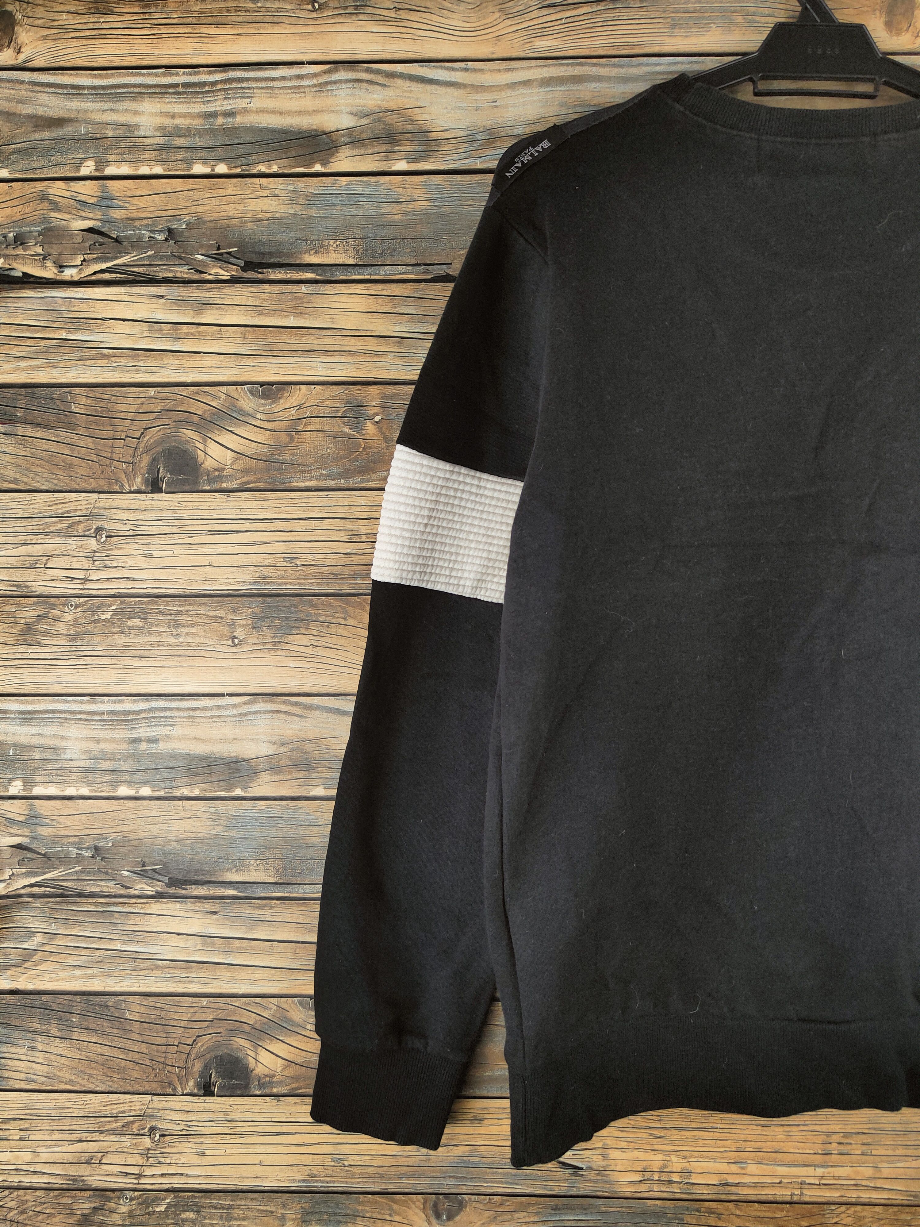 Japanese Brand DL Balmain Paris Black White Knitwear Sweatshirts #46-905 Size US L / EU 52-54 / 3 - 9 Thumbnail