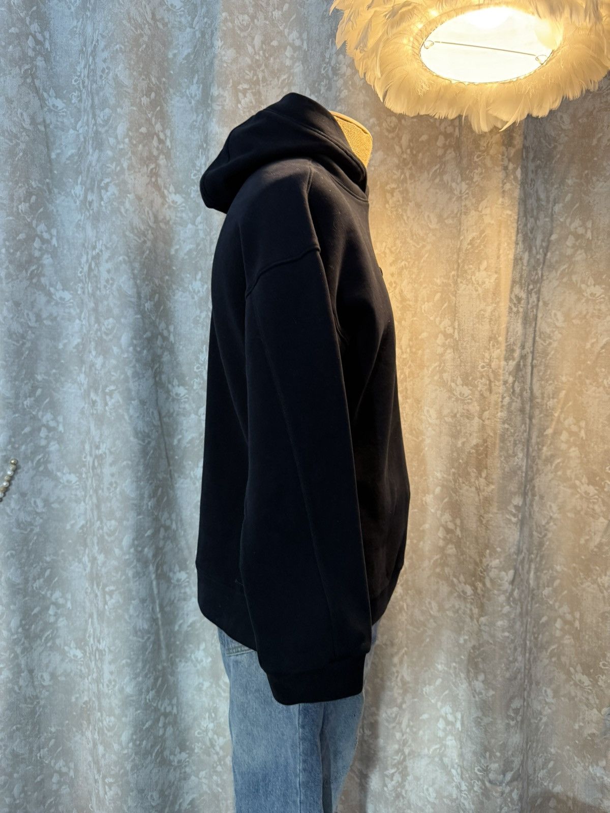 Other Black “$$$” Zip-Side Hoodie – Size Small Size US S / EU 44-46 / 1 - 4 Thumbnail