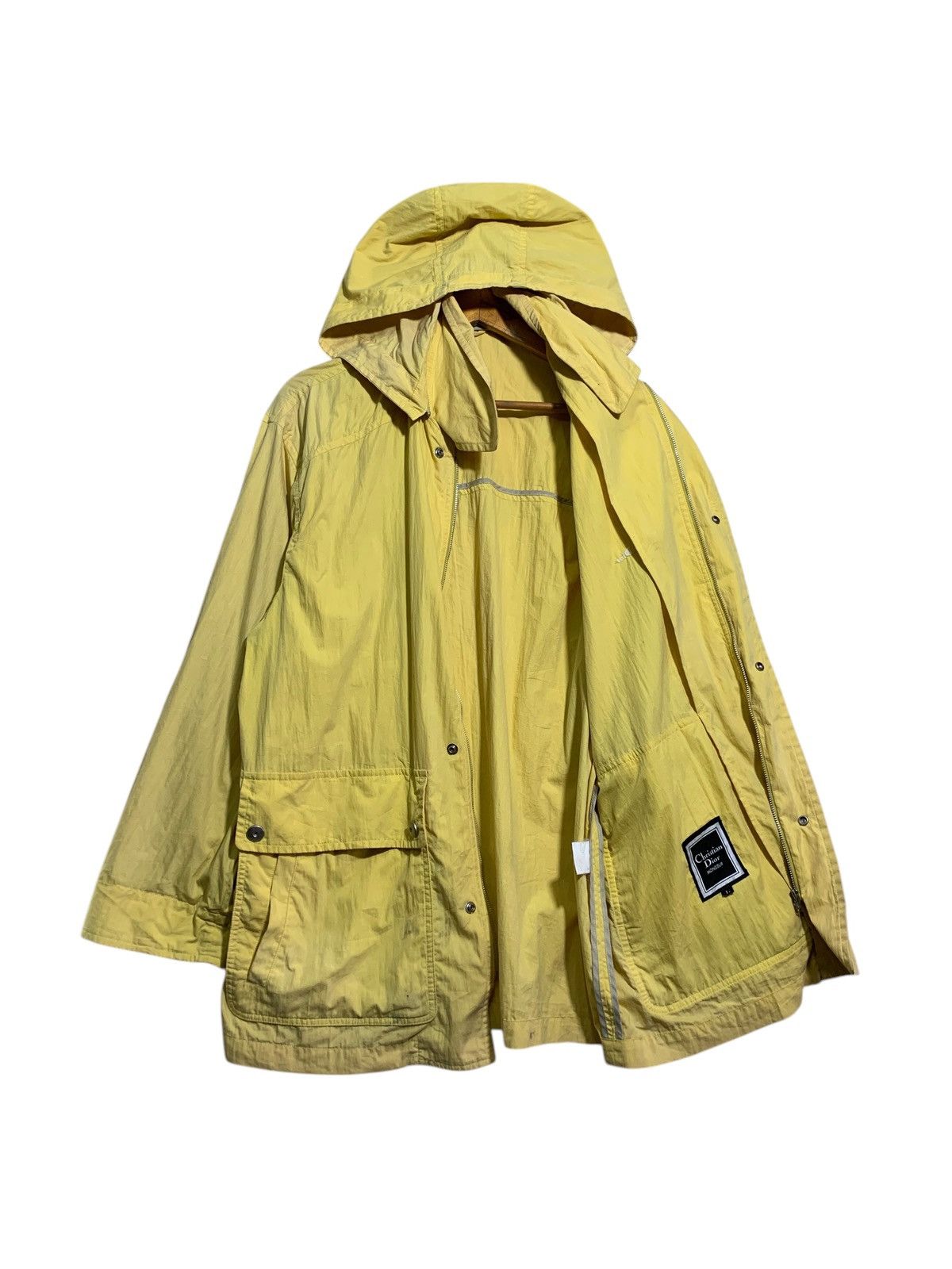 Christian Dior Monsieur × Dior 🔥VTG C.DIOR YELLOW PARKA JACKETS Size US L / EU 52-54 / 3 - 4 Thumbnail