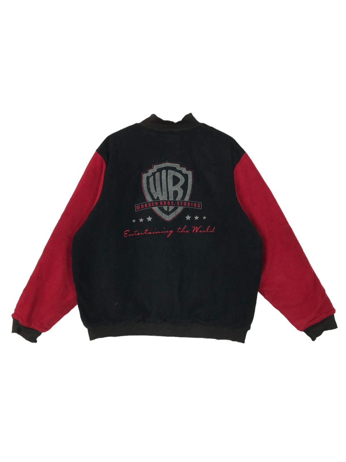 Vintage × Warner Bros 💥 1980s VINTAGE WARNER BROS STUDIOS BOMBER JACKET Size US L / EU 52-54 / 3 - 2 Thumbnail
