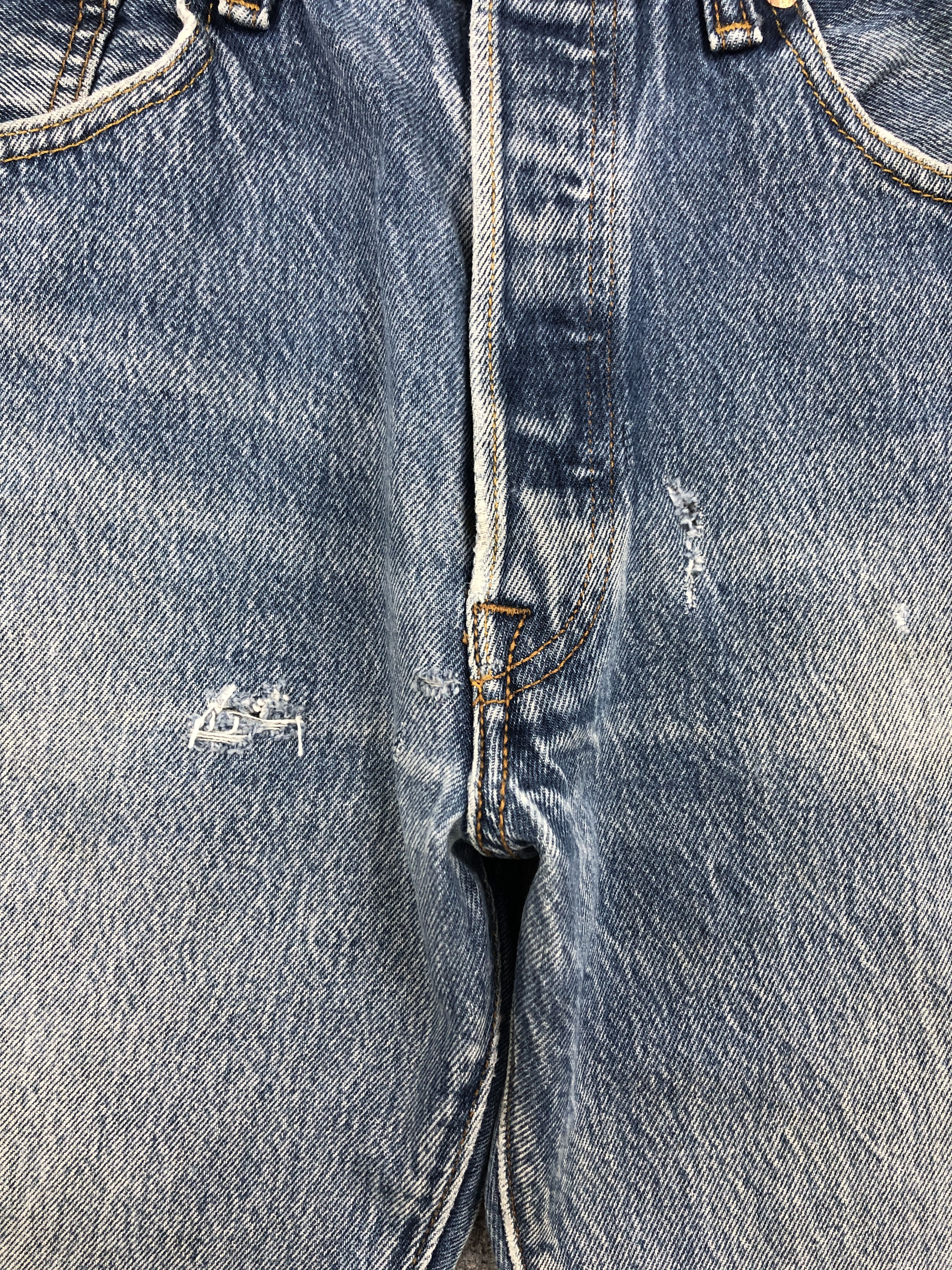 Levi's × Vintage Vintage Levis 501 Stone Washed Denim Jeans Size US 30 / EU 46 - 11 Thumbnail