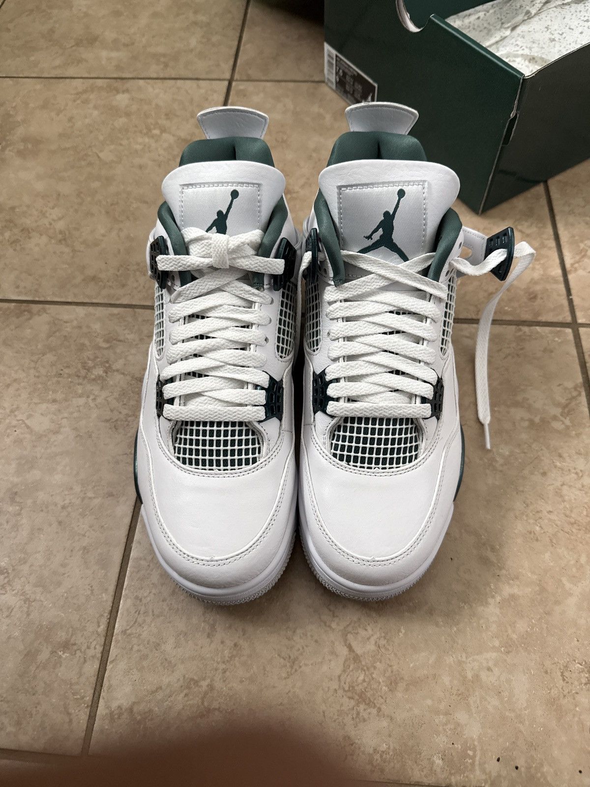 Nike Jordan 4 Retro Oxidized Green 9 W / 7.5 M Size US 7.5 / EU 40-41 - 3 Thumbnail