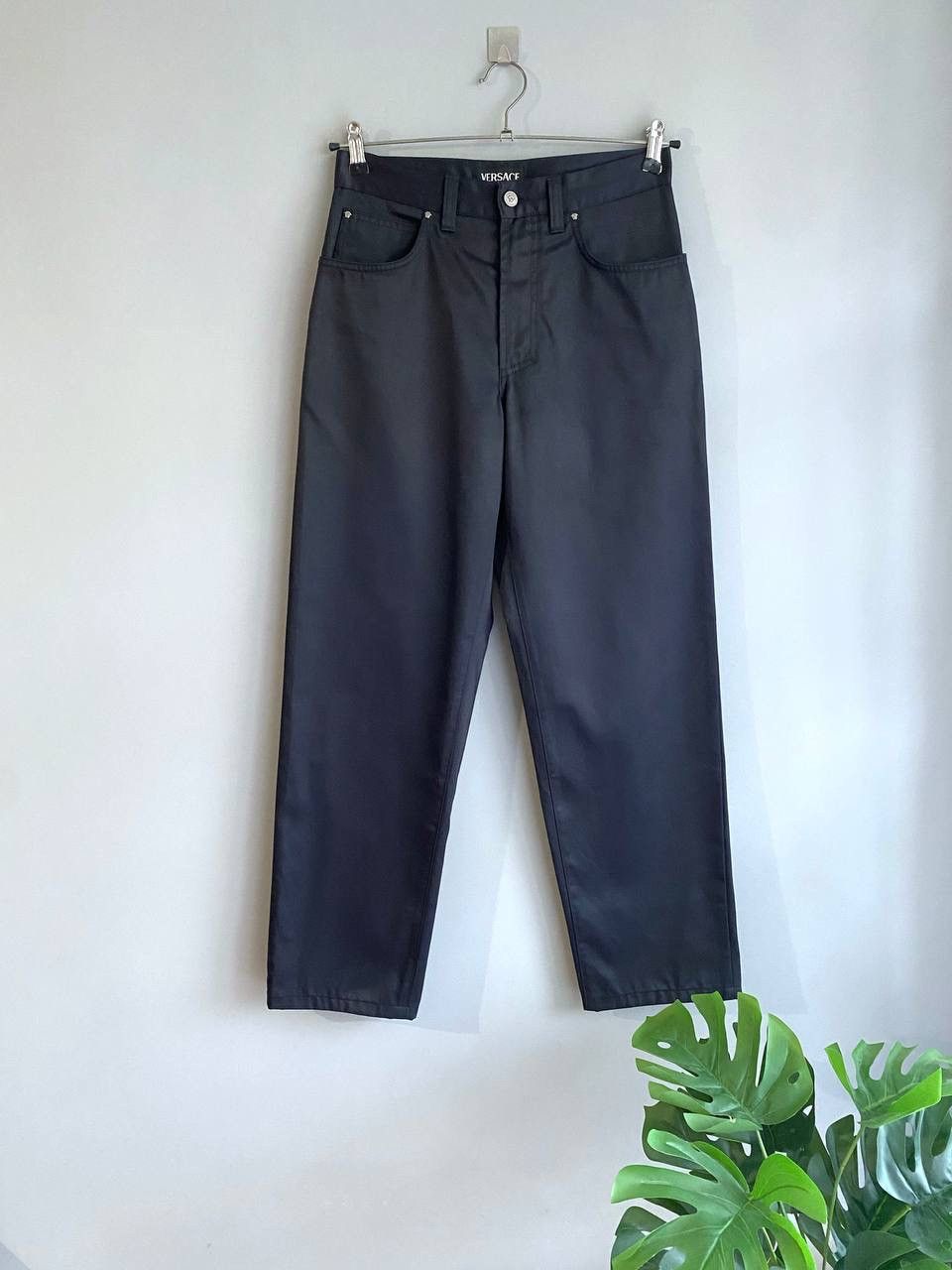 Versace Jeans Couture Vintage Versace Jeans Couture Men's Wide Leg Jeans, W29 L30 Size US 29 - 1 Thumbnail