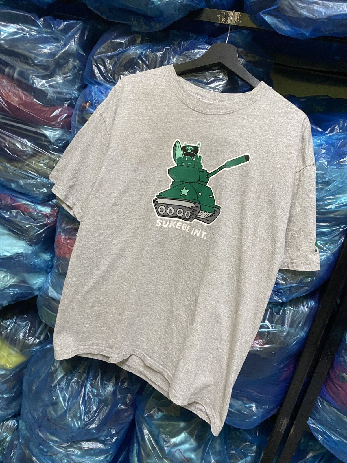 Japanese Brand Rare Sukebe Int. Y2K Graphic T-Shirt Cartoon Tank Design Size US L / EU 52-54 / 3 - 2 Thumbnail