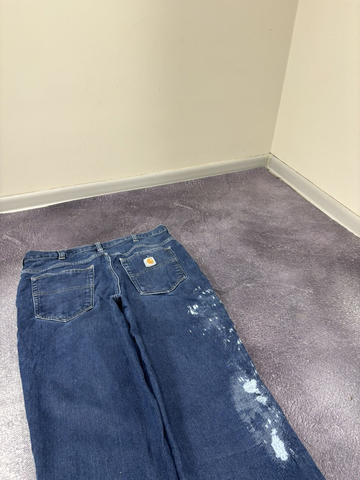 Carhartt Vintage Carhartt Modern Fit Blue USA Work Denim Jeans Size US 36 / EU 52 - 6 Thumbnail