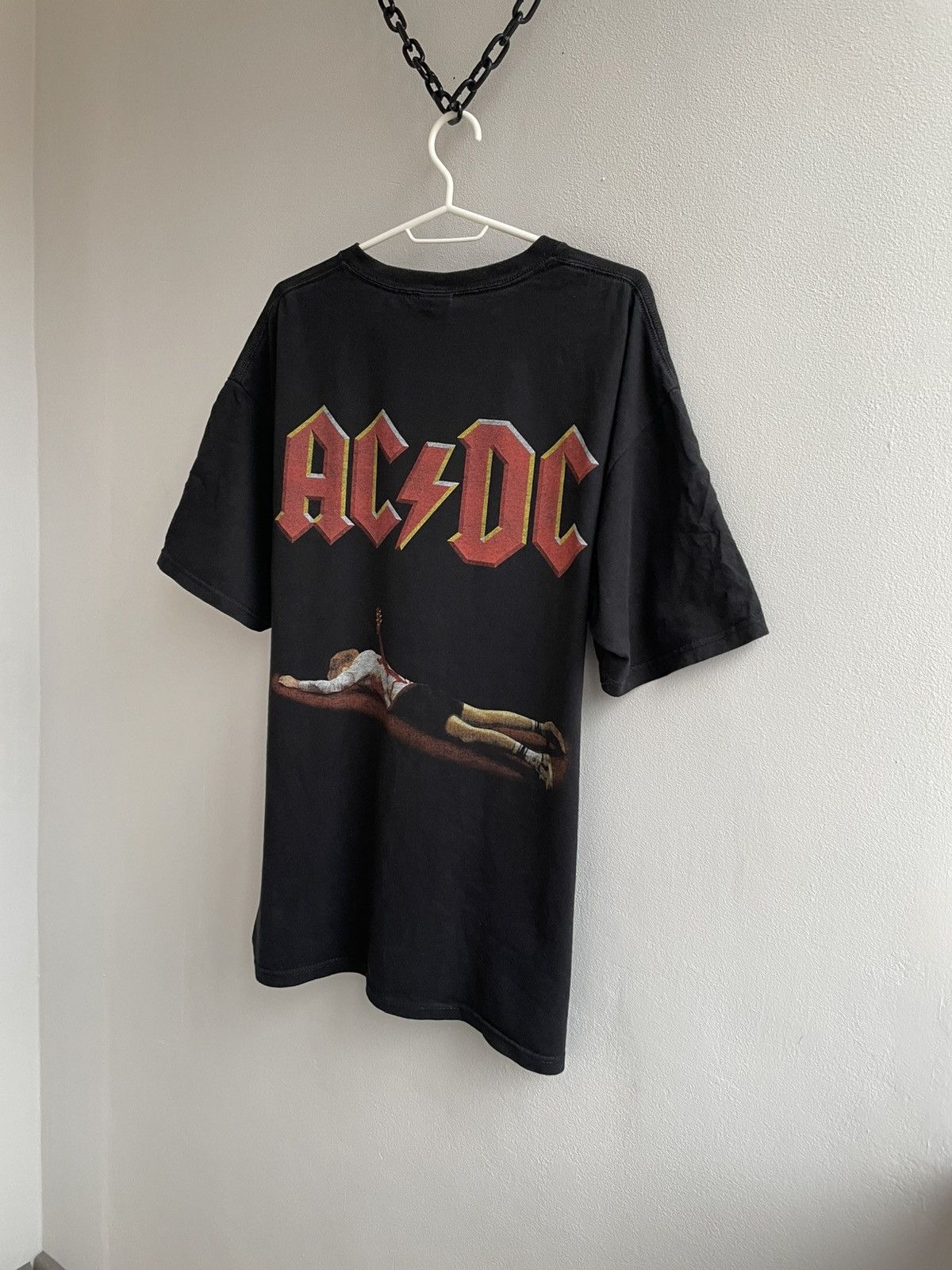 Vintage ACDC AC/DC 2000s 90s 00s HIGHWAY TO HELL T shirt merch Tee Size US XL / EU 56 / 4 - 9 Thumbnail