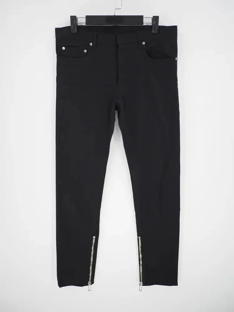 Dior Dior Homme 09AW Zipper Stretch Slim Denim-2505 Size US 31 - 1 Thumbnail