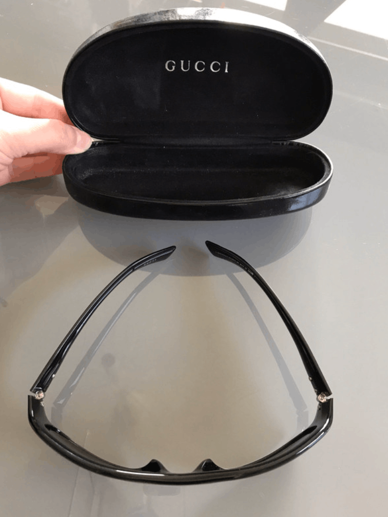 Gucci Gucci Sunglasses Mask Shield Sport Bike Pop Vintage Size ONE SIZE - 6 Thumbnail