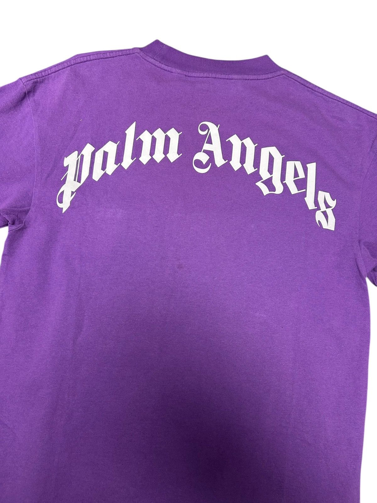 Palm Angels Palm Angels Bear Tee Purple - Extra Small Size US XS / EU 42 / 0 - 4 Thumbnail