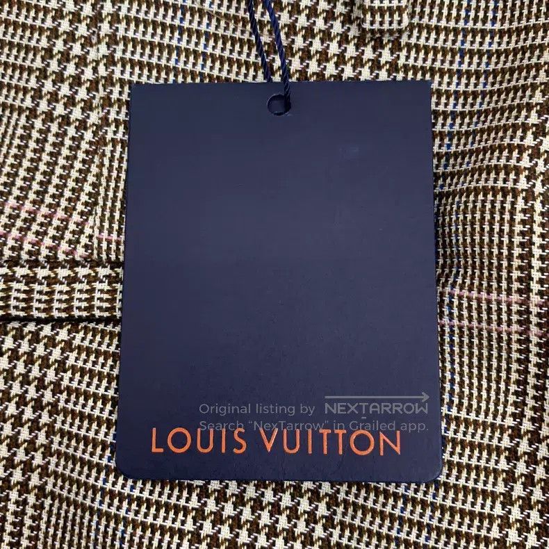 Louis Vuitton Louis Vuitton 23 styles of light brown houndstooth wool ca Size US 36 / EU 52 - 7 Thumbnail
