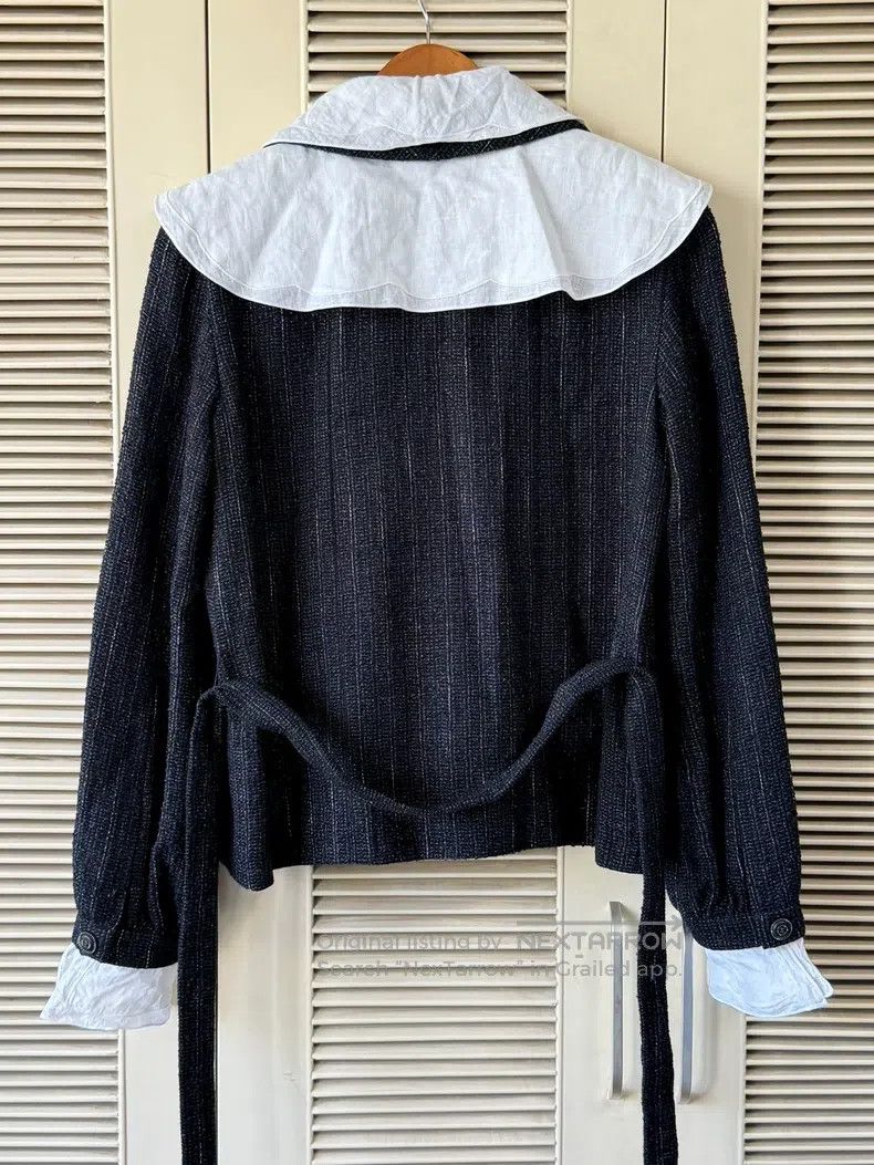 Chanel Chanel 2020 Station Series ruffled collar jacket Size XS / US 0-2 / IT 36-38 - 2 Thumbnail