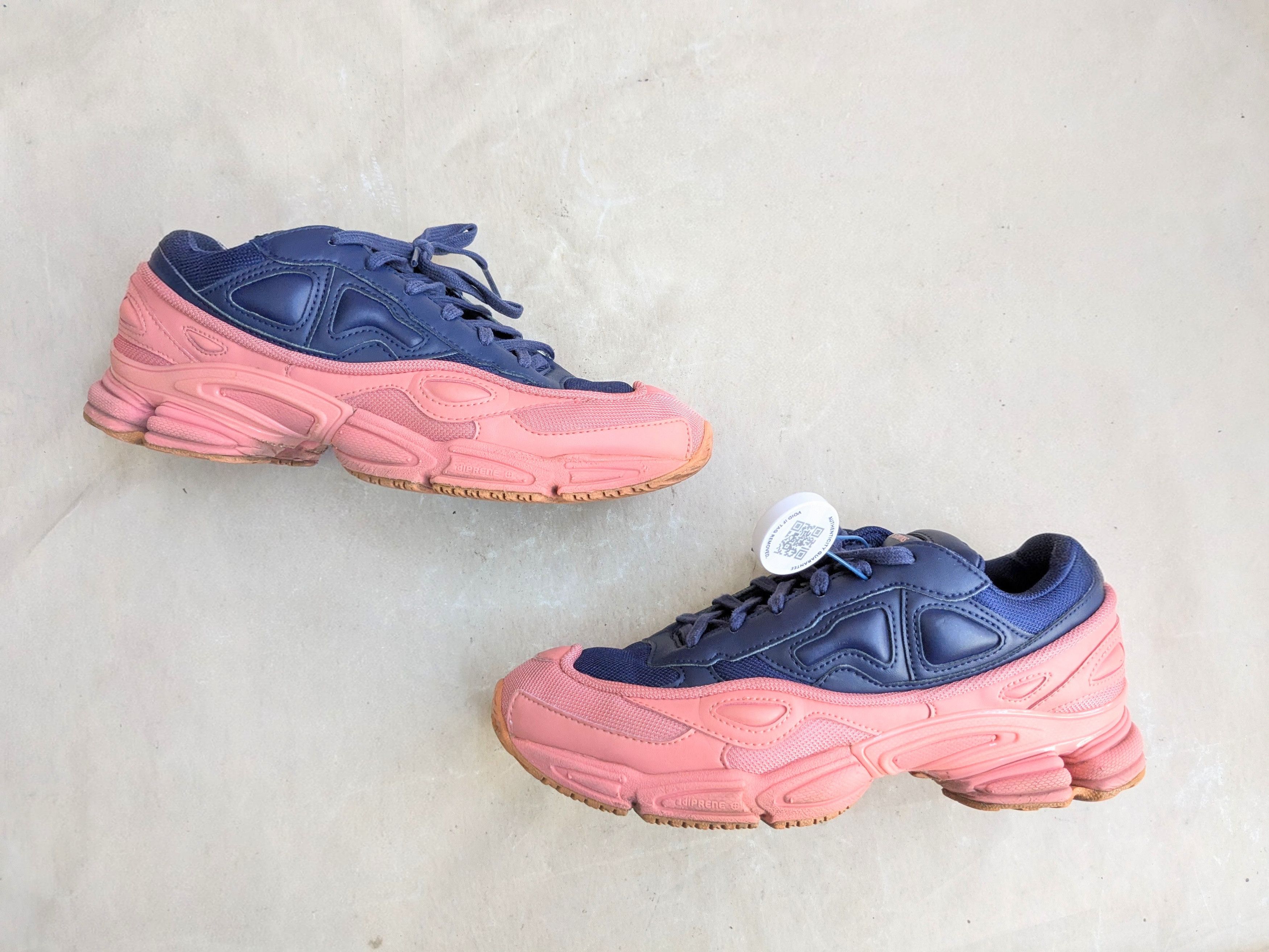 Raf Simons Adidas Raf Simons Ozweego F34268 Blue Pink 8 Size US 8 / EU 41 - 1 Thumbnail