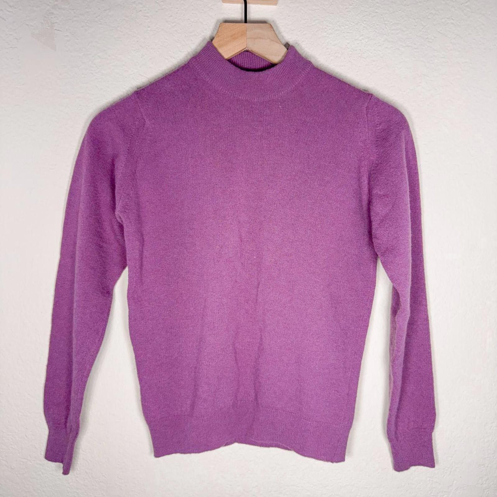 Other Moffat Sweater Women's Purple Pure New Wool Size M / US 6-8 / IT 42-44 - 1 Thumbnail