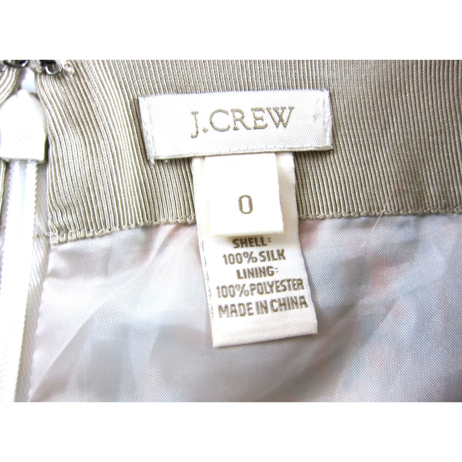 J.Crew J.CREW Floral Silk A-Line Skirt 0 Blue Orange Purple Green 100% Silk Lined Zip Short 90s Bohemian Womens Size 25" / US 0 / IT 36 - 3 Thumbnail