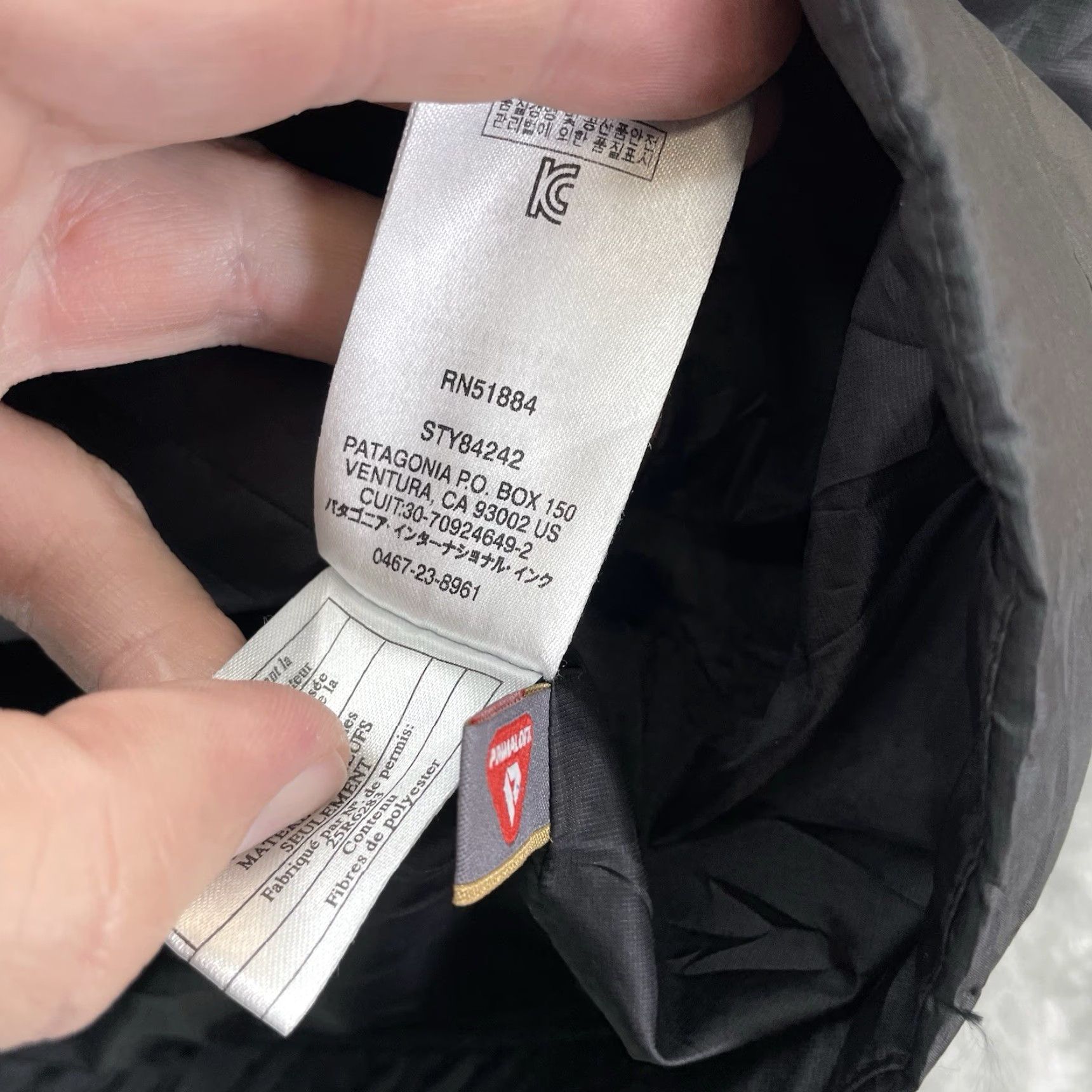 Patagonia Patagonia Vest XL Nano Puff Full Zip Black Men's Size US XL / EU 56 / 4 - 4 Thumbnail