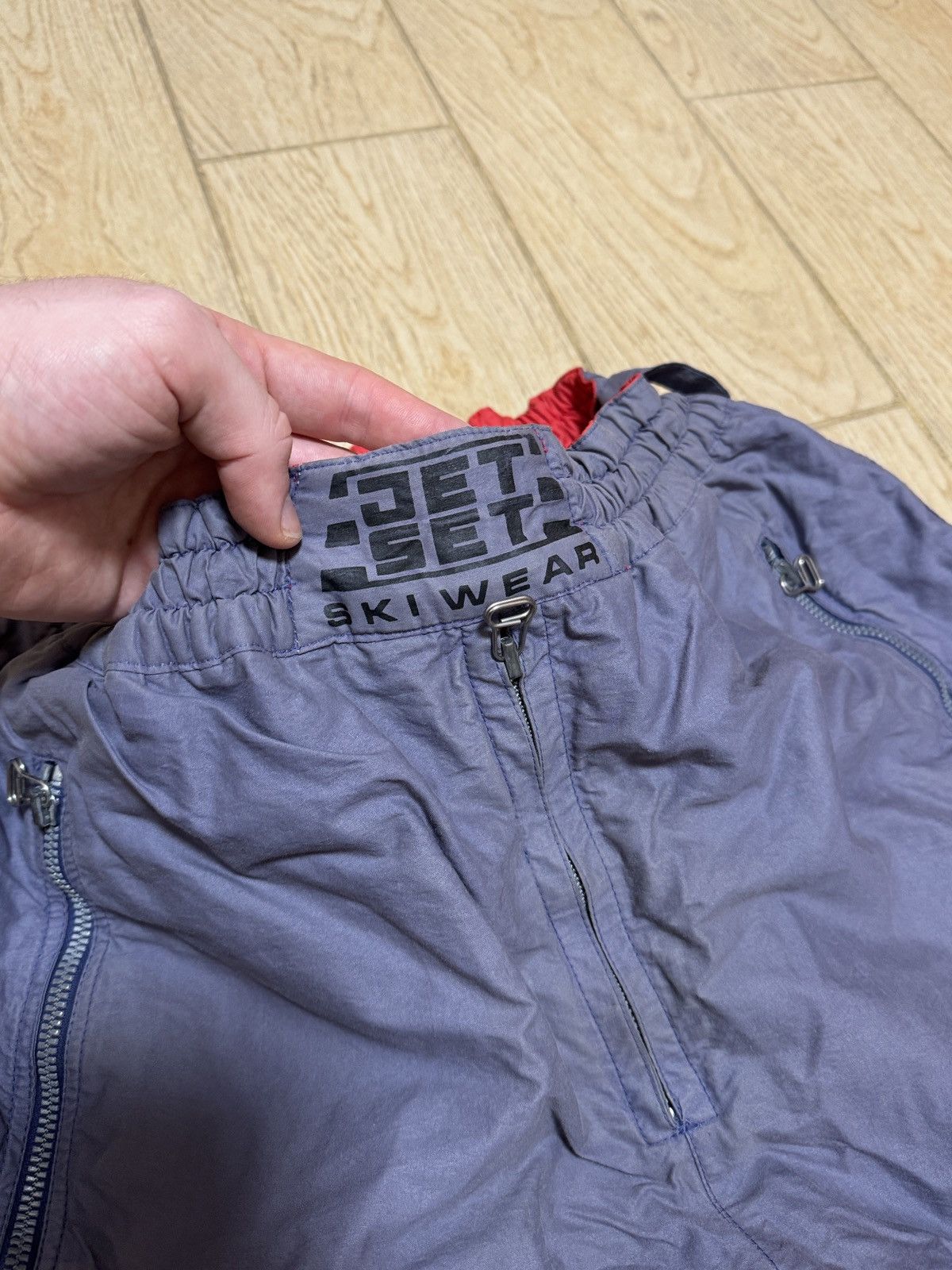 JET SET Vintage JETSET Full Ski Suit Puffer Jacket / Two Sided Pants Size US M / EU 48-50 / 2 - 17 Thumbnail