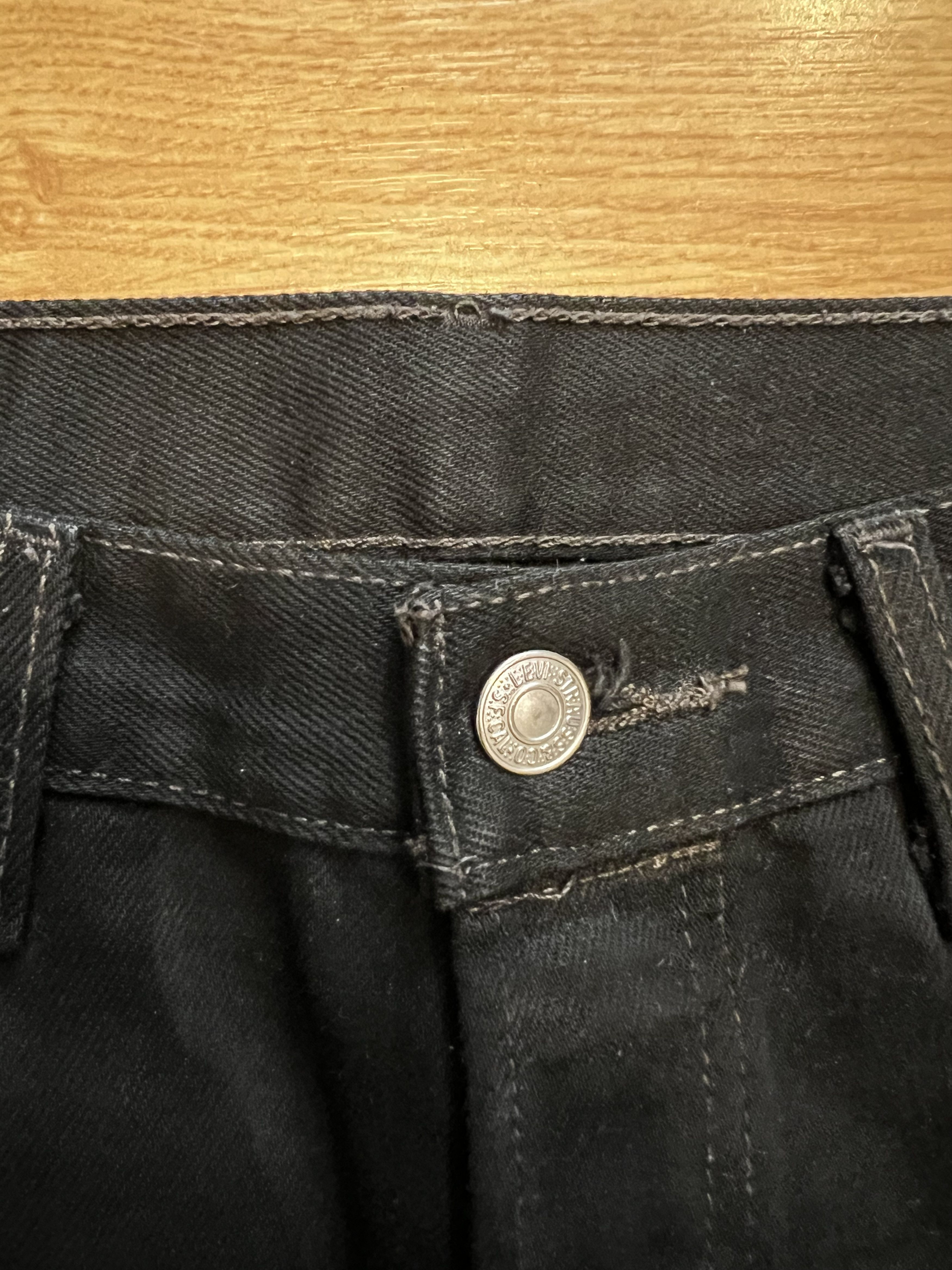 Warren Lotas Warren Lotas Levi's 501 black barbed wire denim Size US 30 / EU 46 - 6 Thumbnail