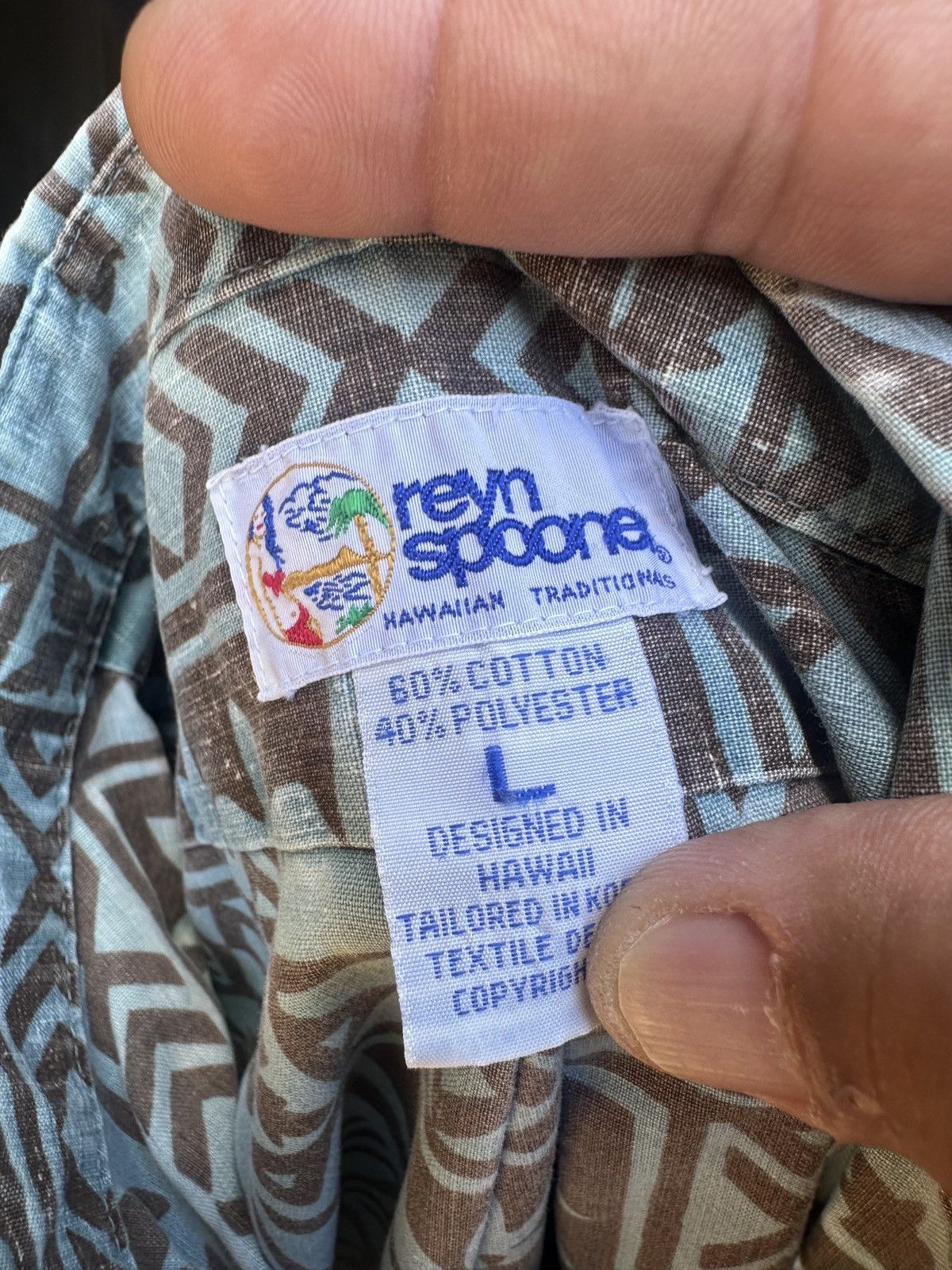 Reyn Spooner Reyn Spooner Classic Fit Hawaiian Print Multicolored Men's L Size US L / EU 52-54 / 3 - 5 Thumbnail