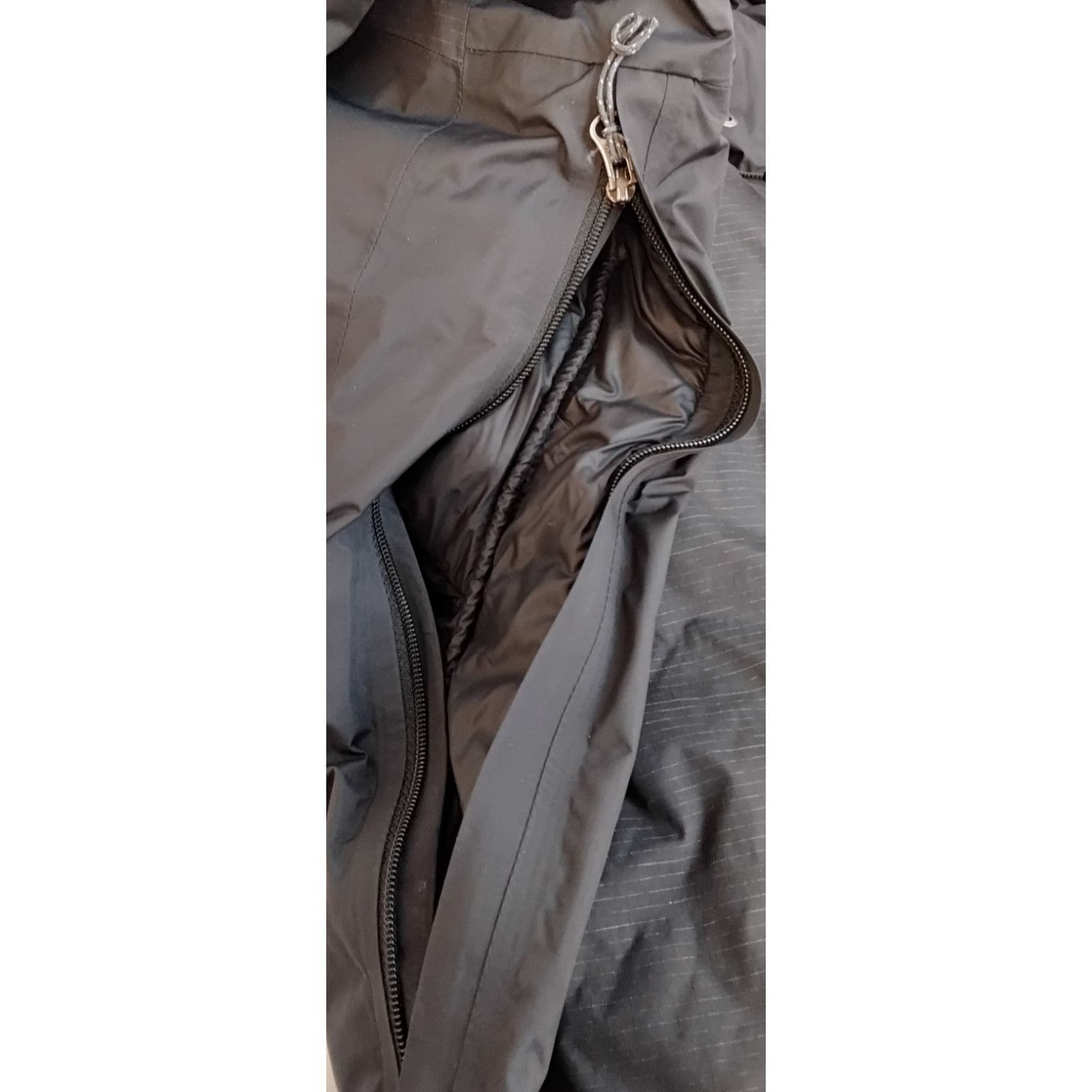 Rei REI Stormhenge Hydrowall 2L Down Jacket Women's M Black Hood Size M / US 6-8 / IT 42-44 - 9 Thumbnail