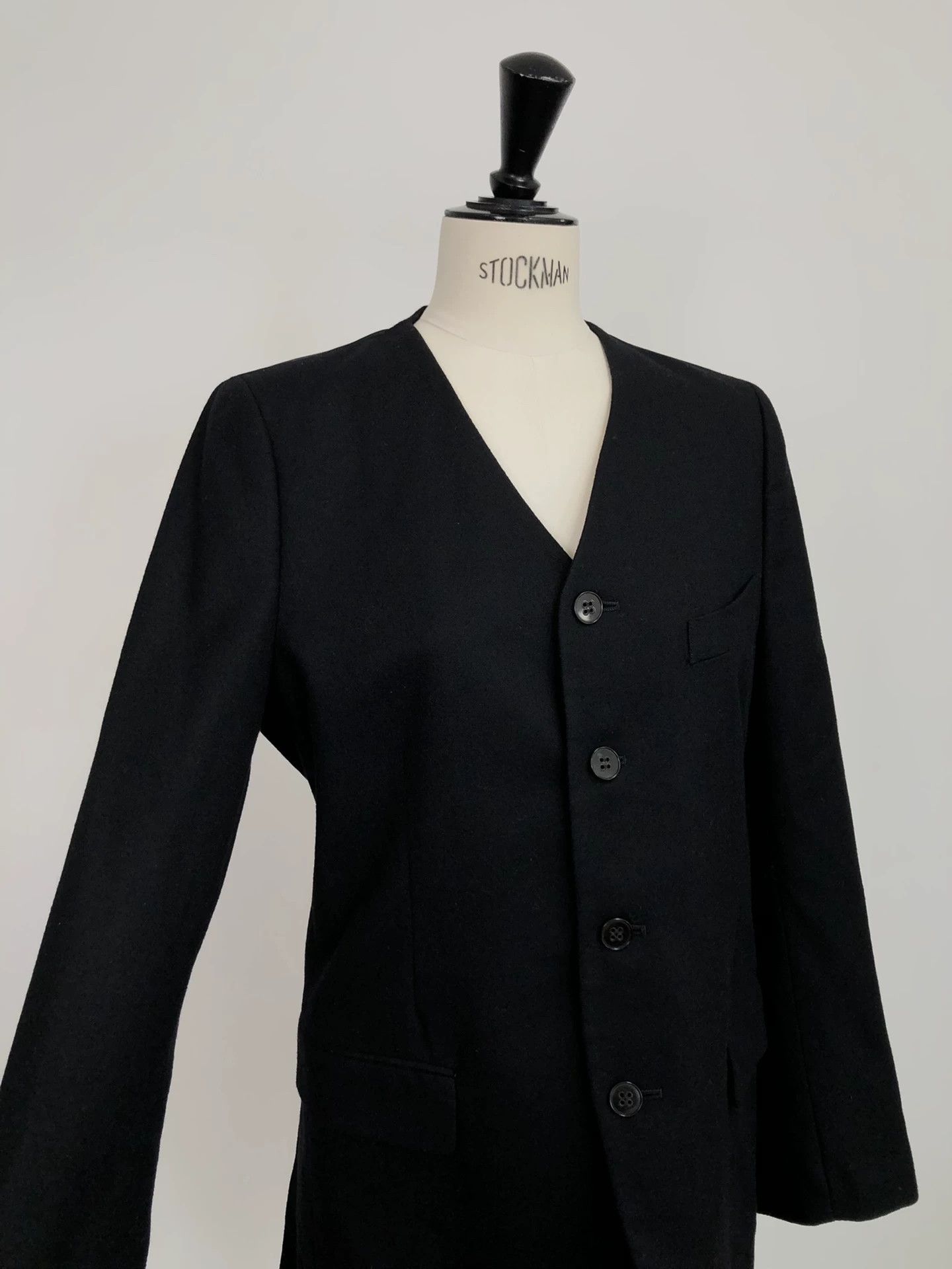 Comme des Garcons CDG 1992AW Lilith Wool-Silk Reversible Ripped Hem Jacket Size M / US 6-8 / IT 42-44 - 5 Thumbnail