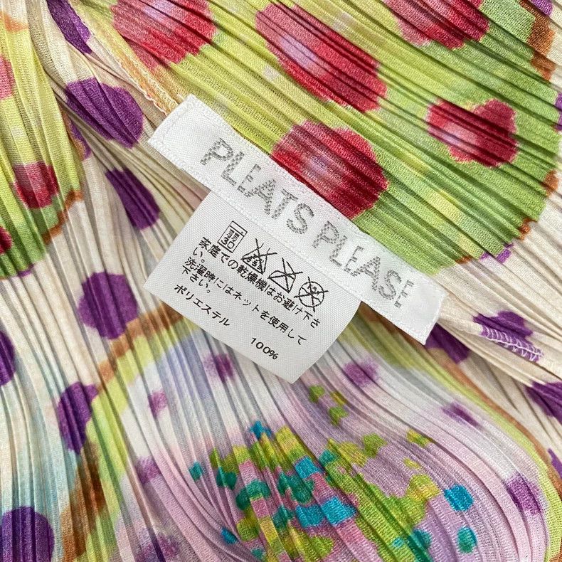 Issey Miyake Issey Miyake Blue cookie pleated short-sleeved shirt Size L / US 10 / IT 46 - 7 Thumbnail