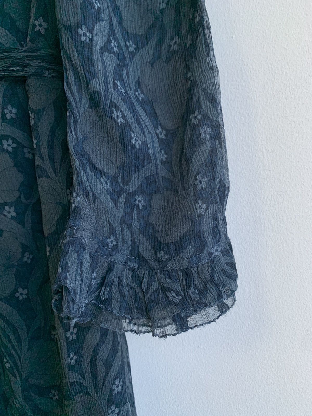Burberry Burberry Floral Silk Women Dress Size XS / US 0-2 / IT 36-38 - 6 Thumbnail