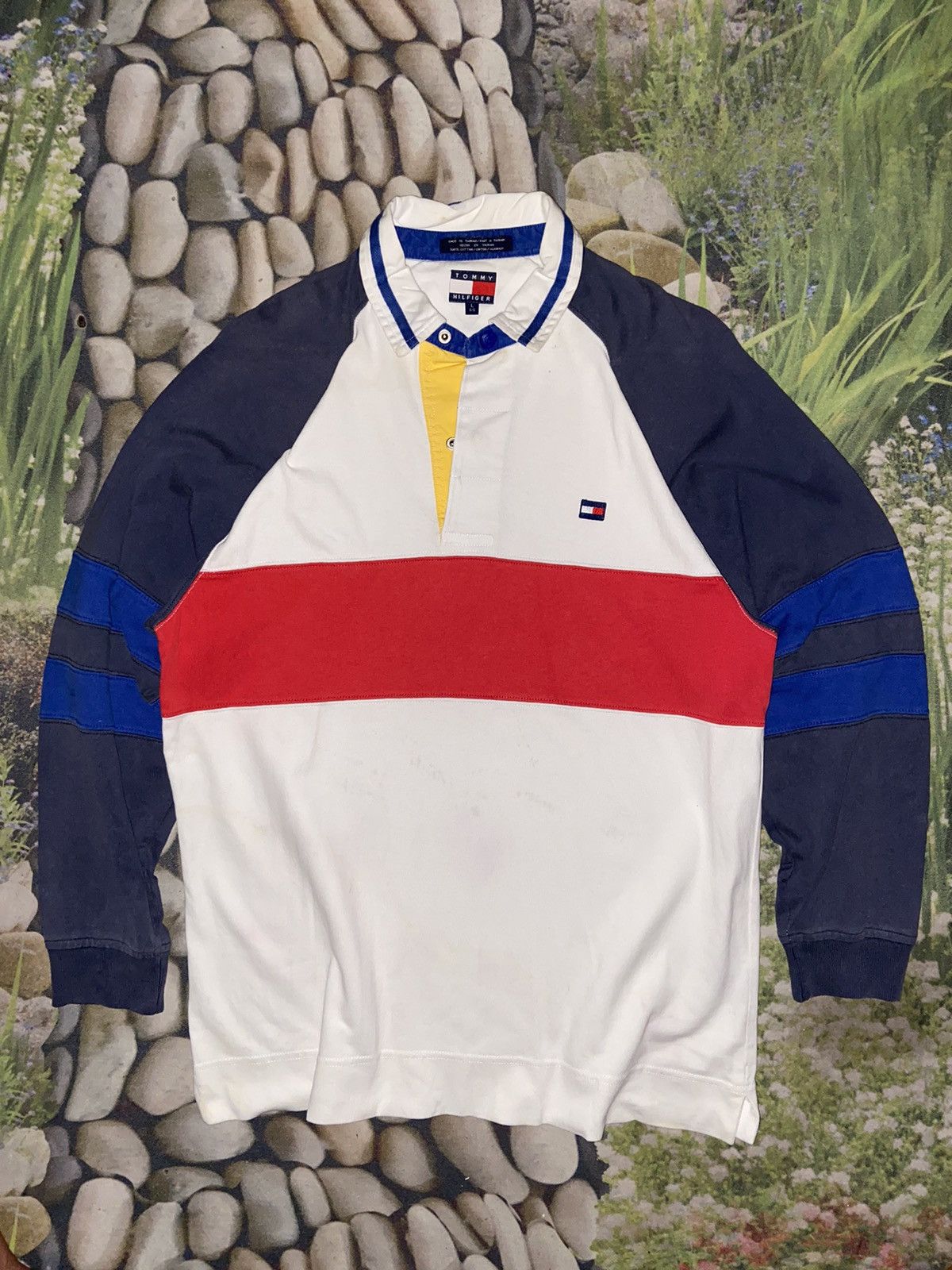 Tommy Hilfiger TOMMY HILFIGER POLO RUGBY TEE Size US L / EU 52-54 / 3 - 1 Thumbnail
