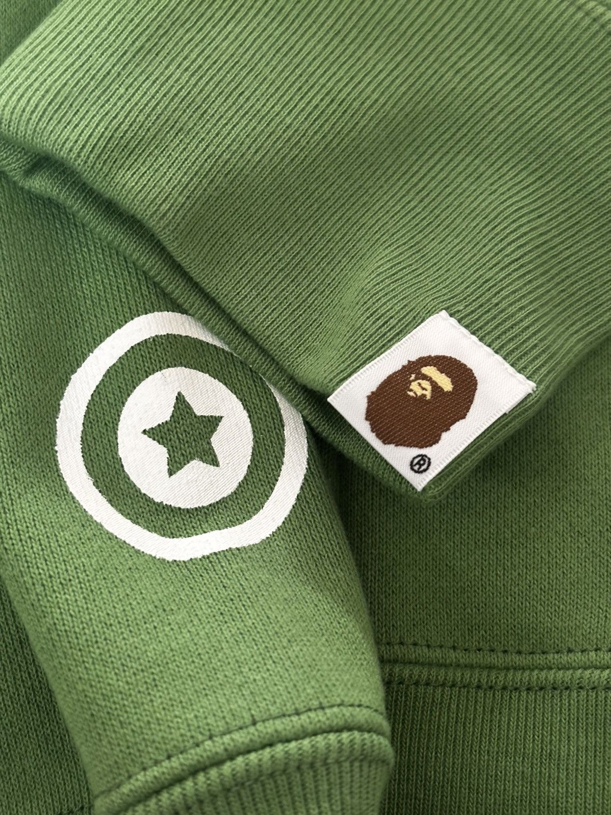 Bape Authentic ape bape shark full zip hoodie green L new Size US L / EU 52-54 / 3 - 7 Thumbnail