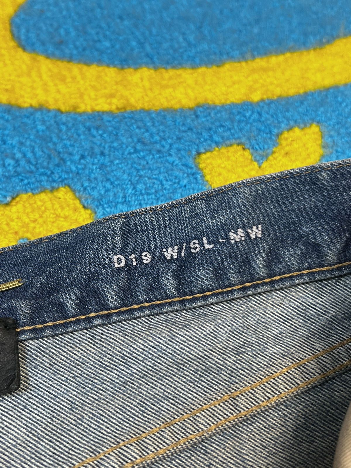 Saint Laurent Paris Saint Laurent Blue Denim Japanese High Rise Pant Size 25" / US 0 / IT 36 - 13 Thumbnail