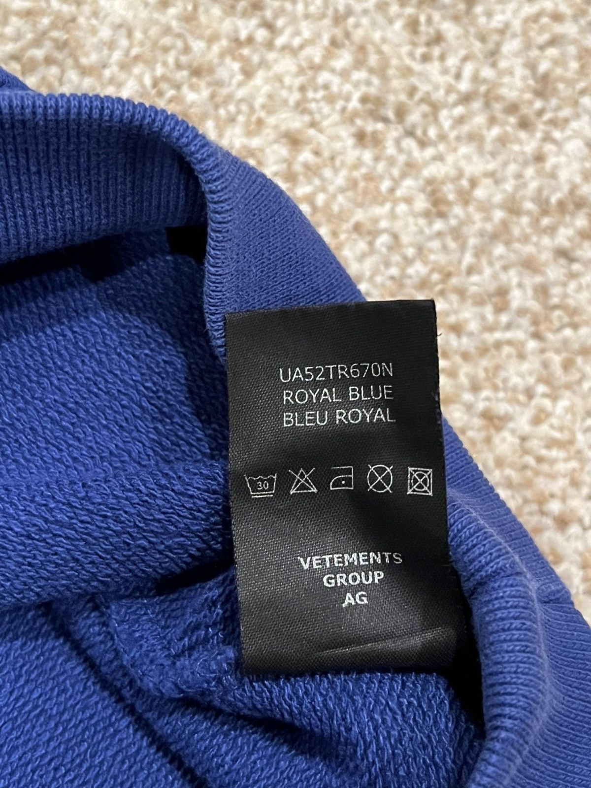 Vetements Made In Europe Sweatshirt Size US S / EU 44-46 / 1 - 9 Thumbnail