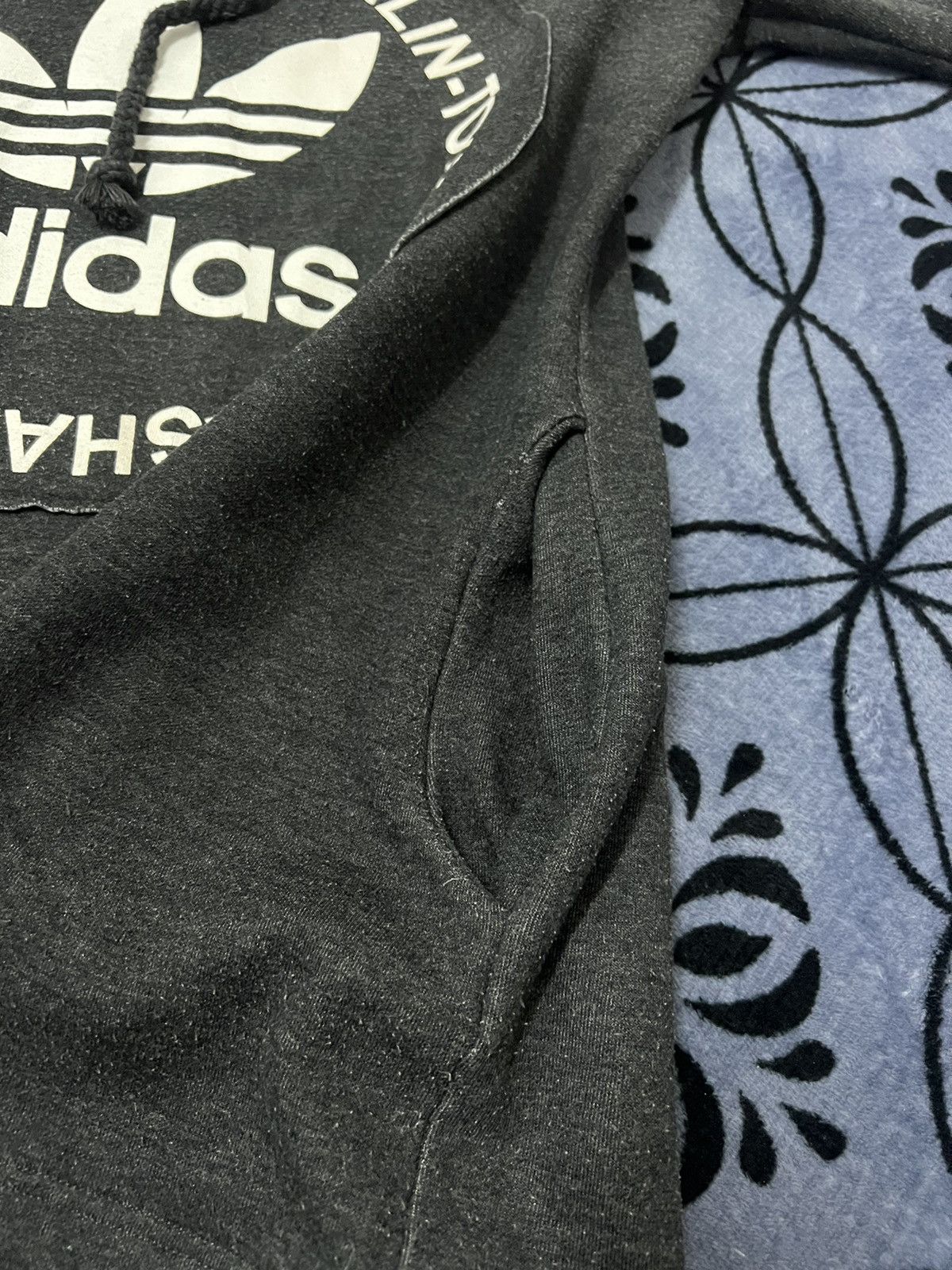 Adidas × Vintage Adidas Hoodie - 80’s CRAZY vintage streetwear vintage hoodie Size L / US 10 / IT 46 - 14 Thumbnail