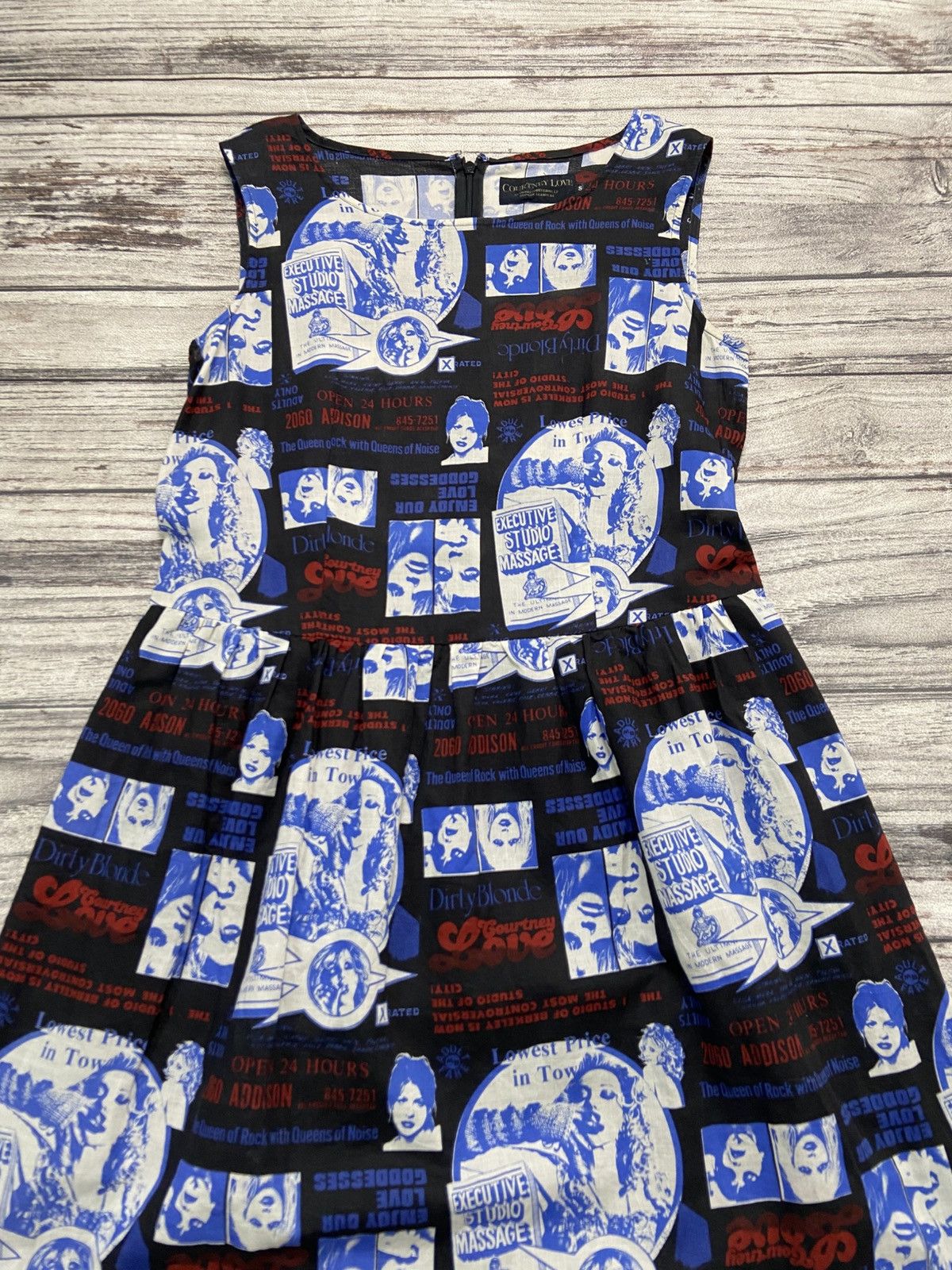 Hysteric Glamour × If Six Was Nine × Le Grande Bleu (L.G.B.) Vintage 90s Hysteric Glamour X Courtney Love Monogram Poem Size M / US 6-8 / IT 42-44 - 5 Thumbnail
