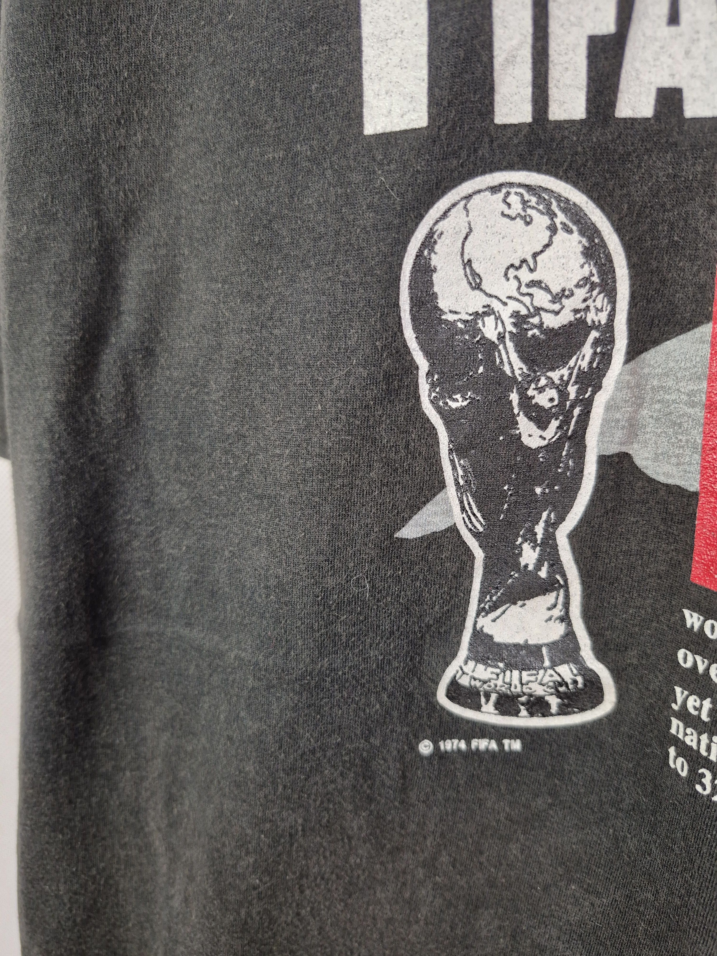 Vintage 🔥 Vintage 98 Fifa World Cup France Promo Tee Size US L / EU 52-54 / 3 - 4 Thumbnail