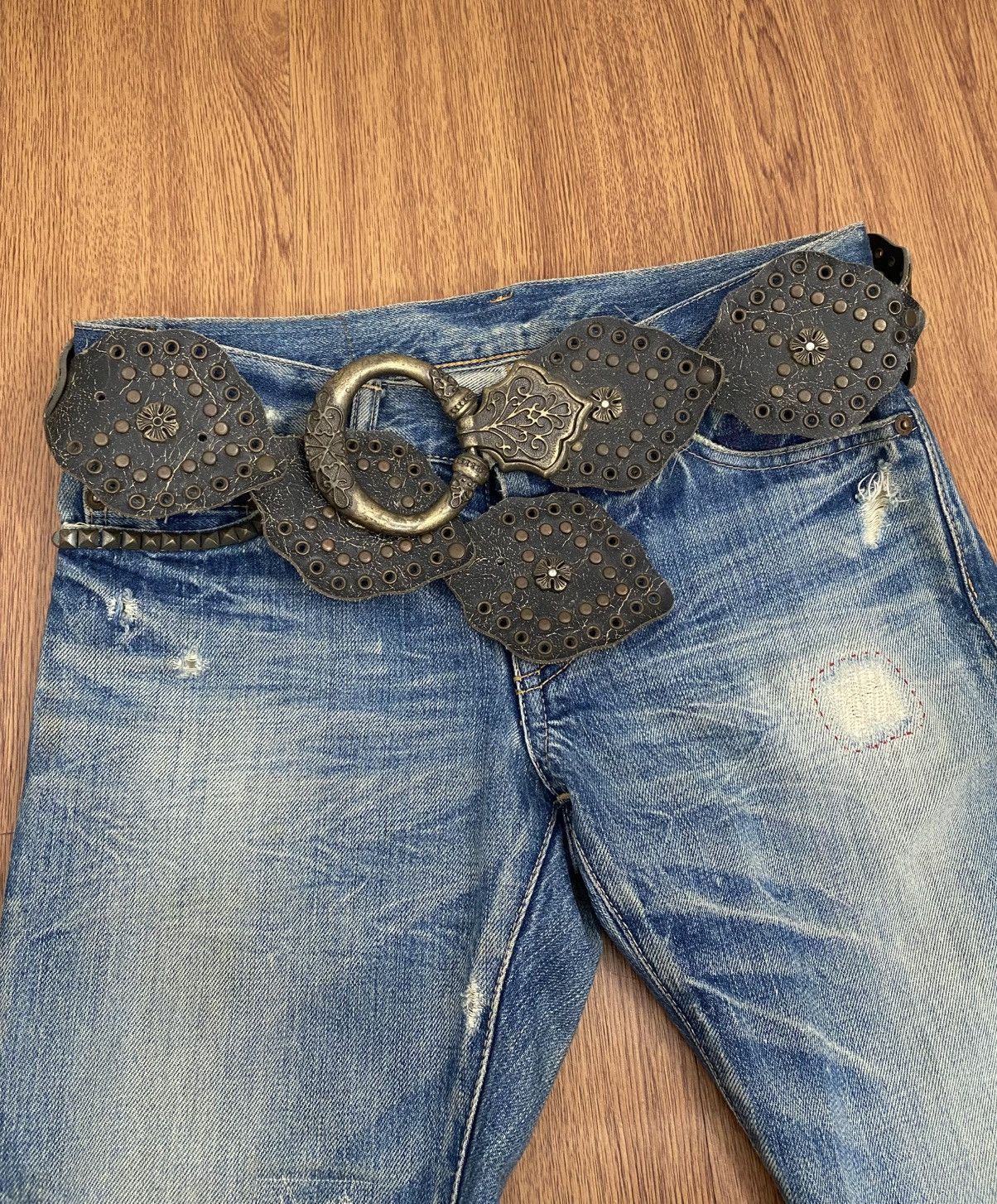 If Six Was Nine Studded flower metal belt Size ONE SIZE - 5 Thumbnail