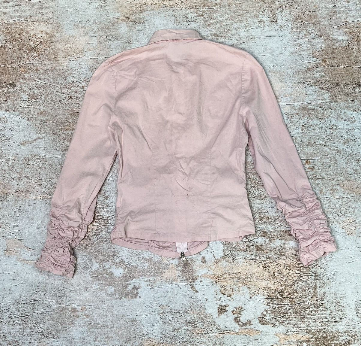 Japanese Brand Vintage double zip adjustable blouse Size S / US 4 / IT 40 - 5 Thumbnail