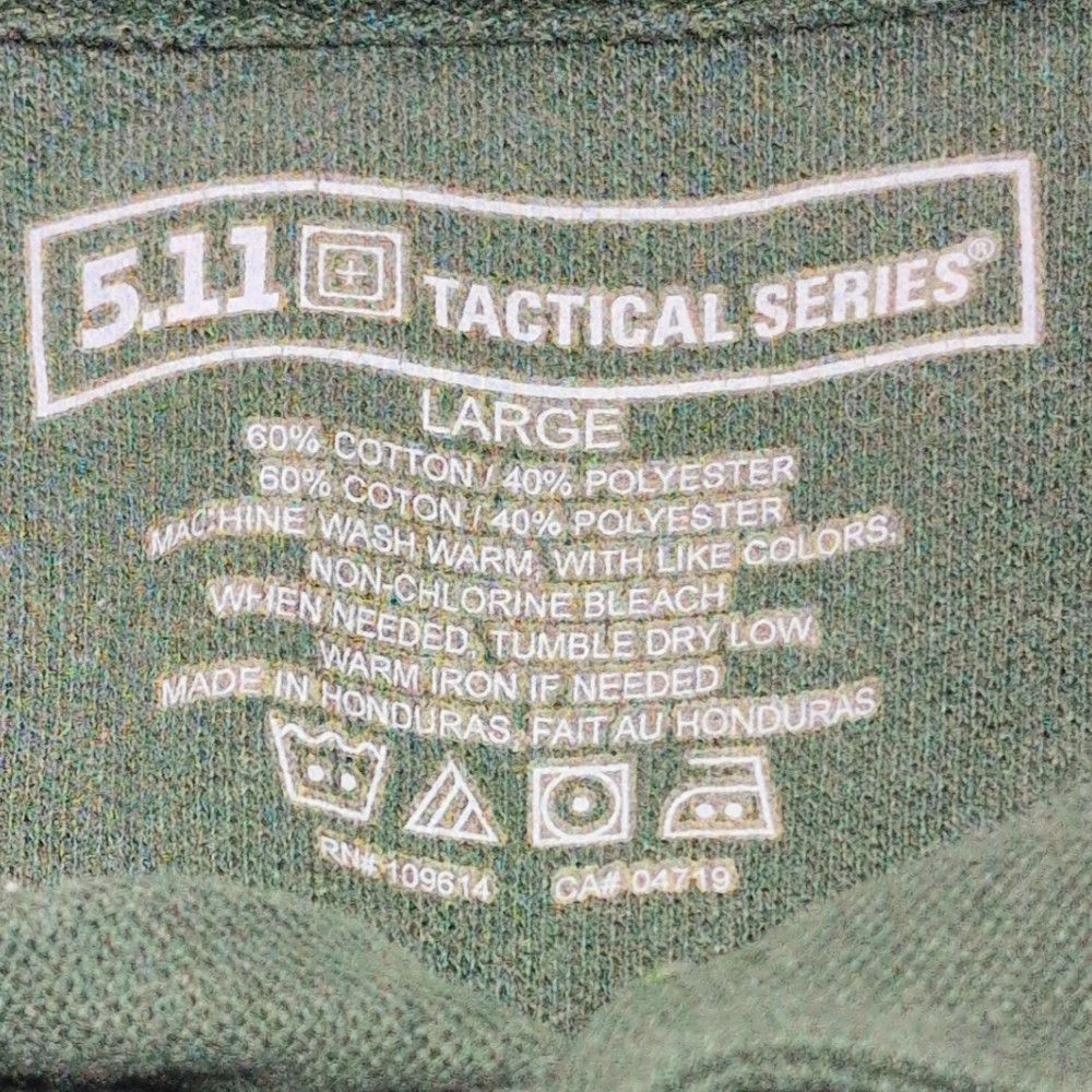Other 5.11 Tactical Classic Green Polo Shirt Police / Fire Sz L Size US L / EU 52-54 / 3 - 3 Thumbnail