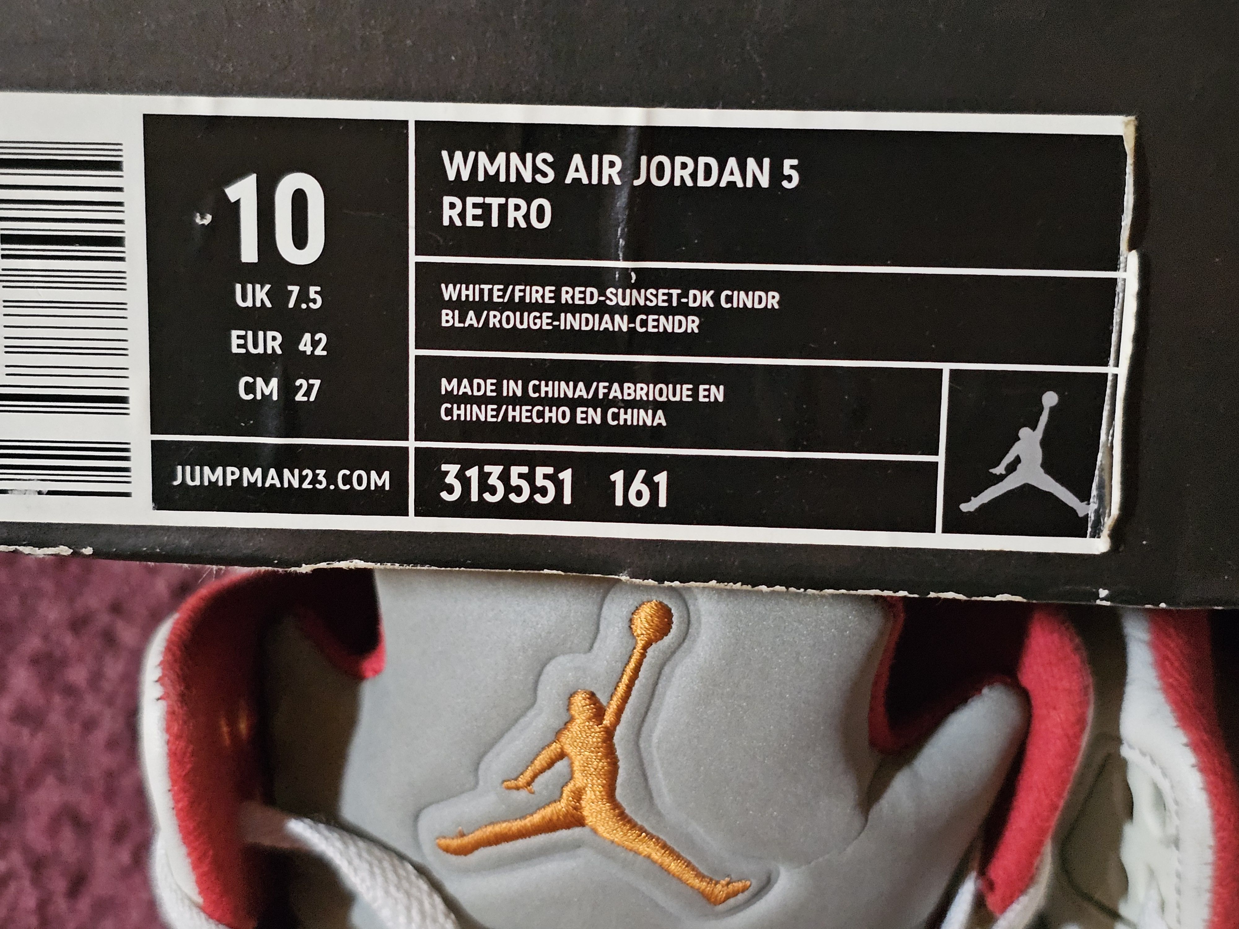 Jordan Brand Jordan 5 Sunset Size US 8.5 / EU 41-42 - 8 Thumbnail