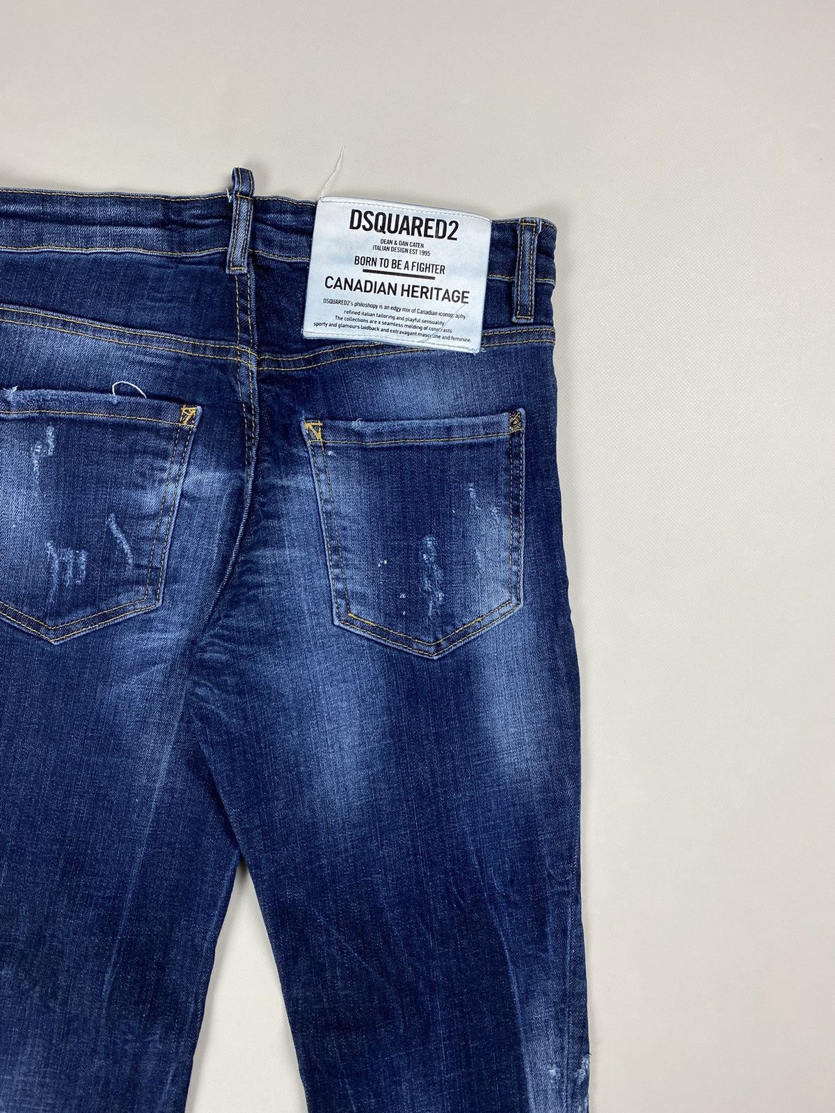 Dsquared2 Dsquared 2 ladies distressed denim jeans size 42 Size 28" / US 6 / IT 42 - 24 Thumbnail
