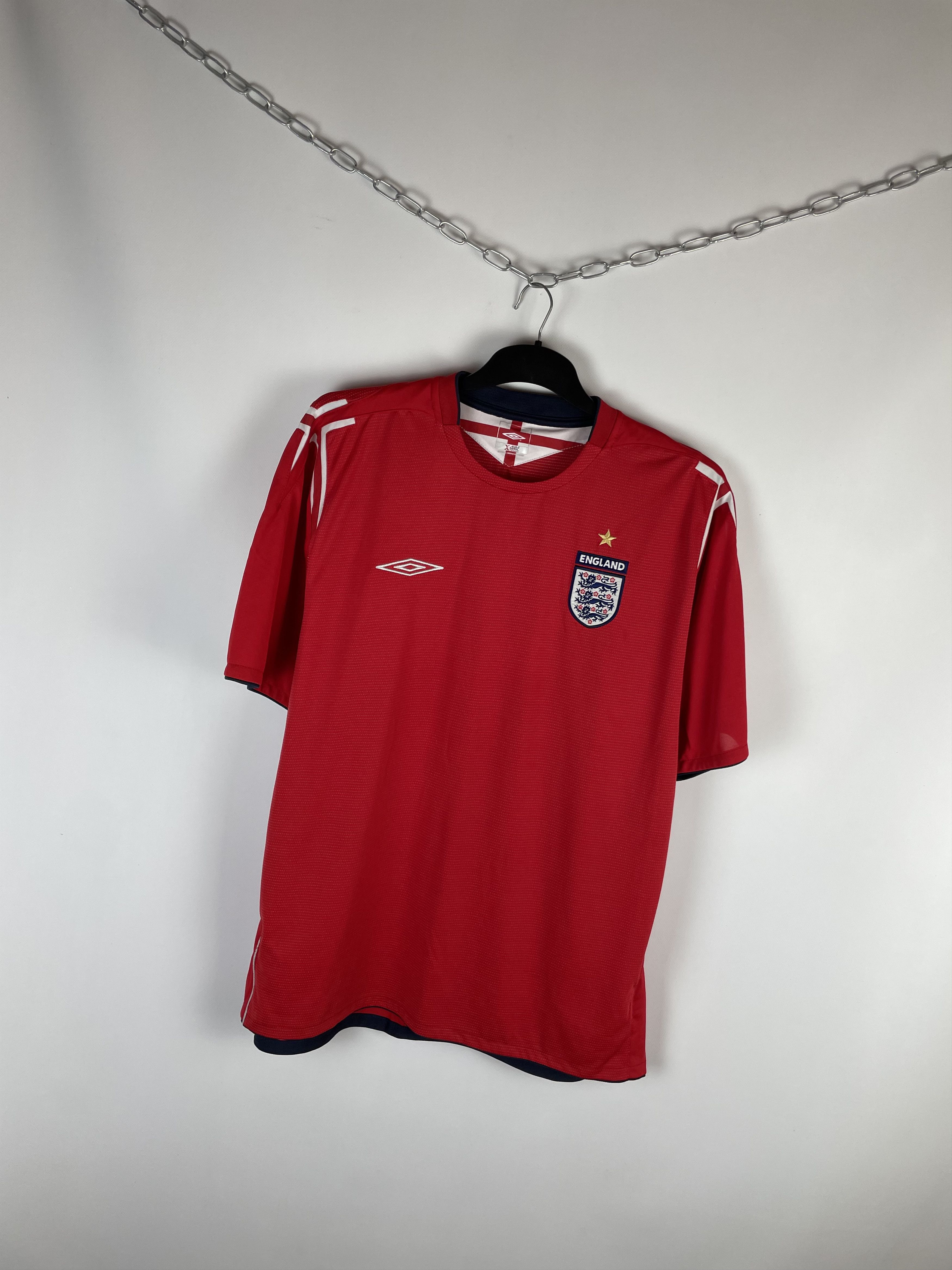 Umbro × Vintage Vintage Umbro England Jersey Size US XXL / EU 58 / 5 - 2 Thumbnail